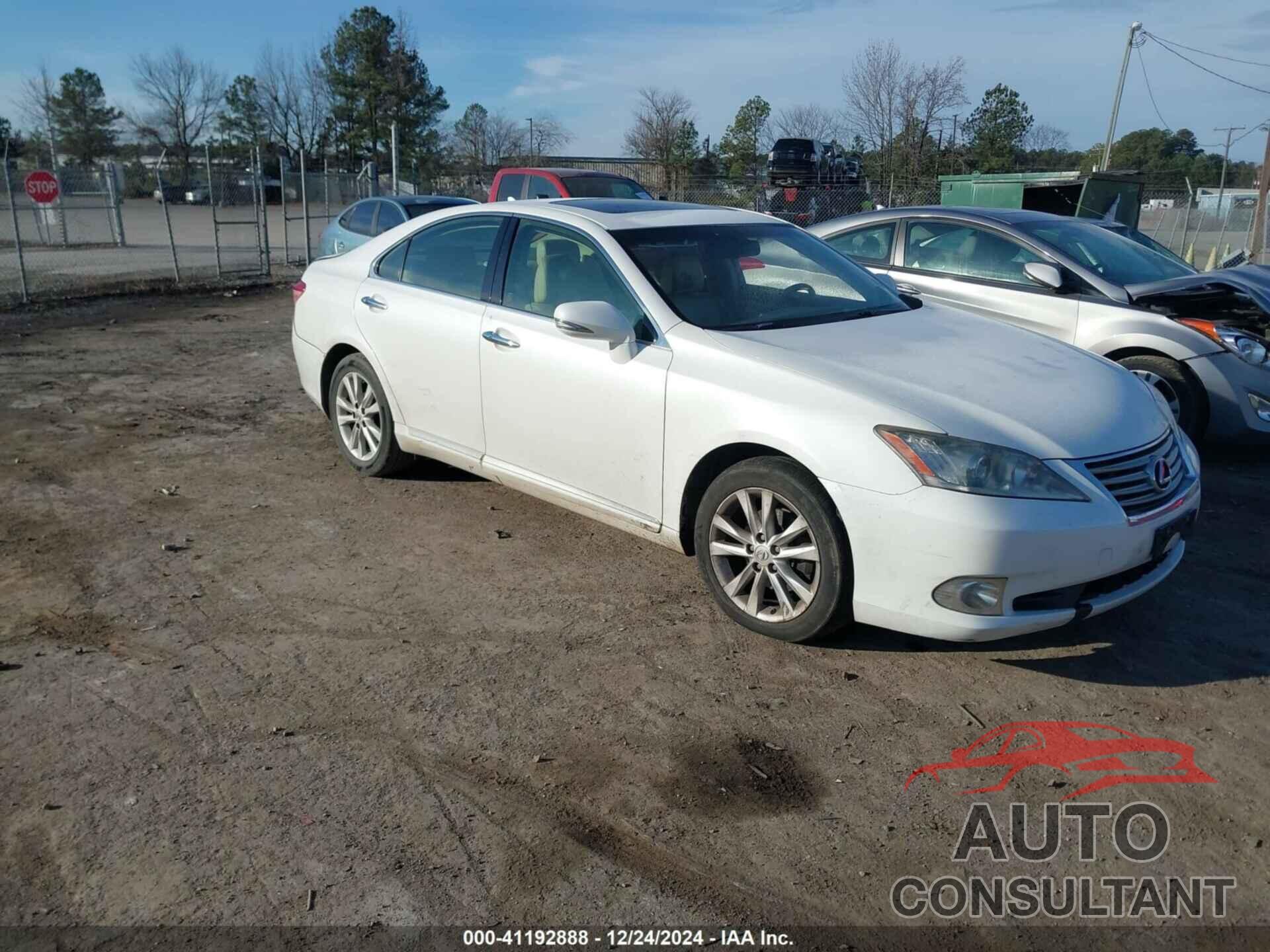 LEXUS ES 350 2011 - JTHBK1EG5B2468259