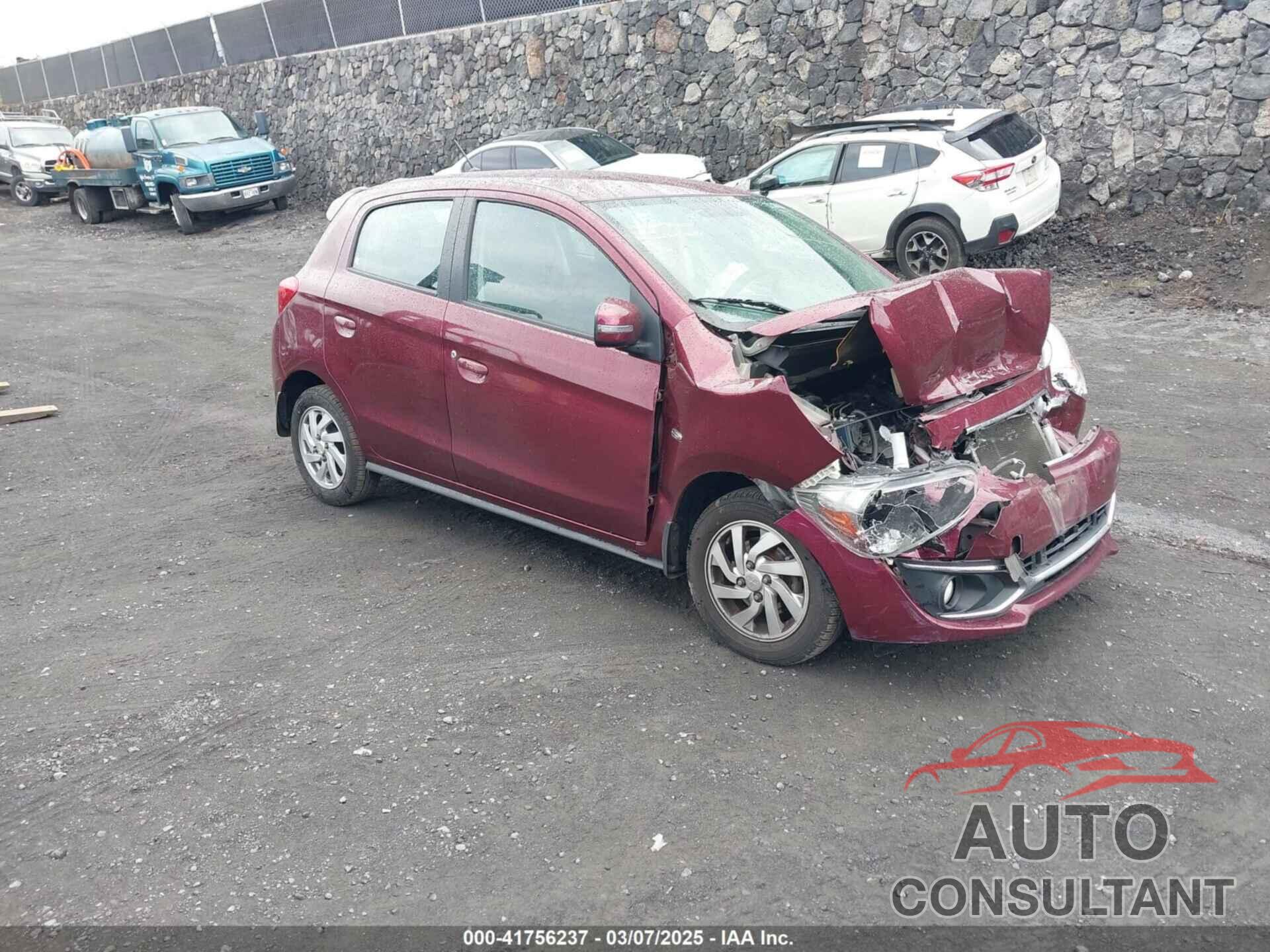 MITSUBISHI MIRAGE 2018 - ML32A4HJ8JH009402