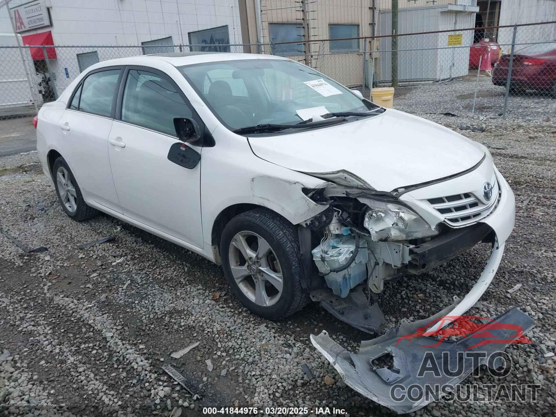TOYOTA COROLLA 2013 - 5YFBU4EE7DP156489