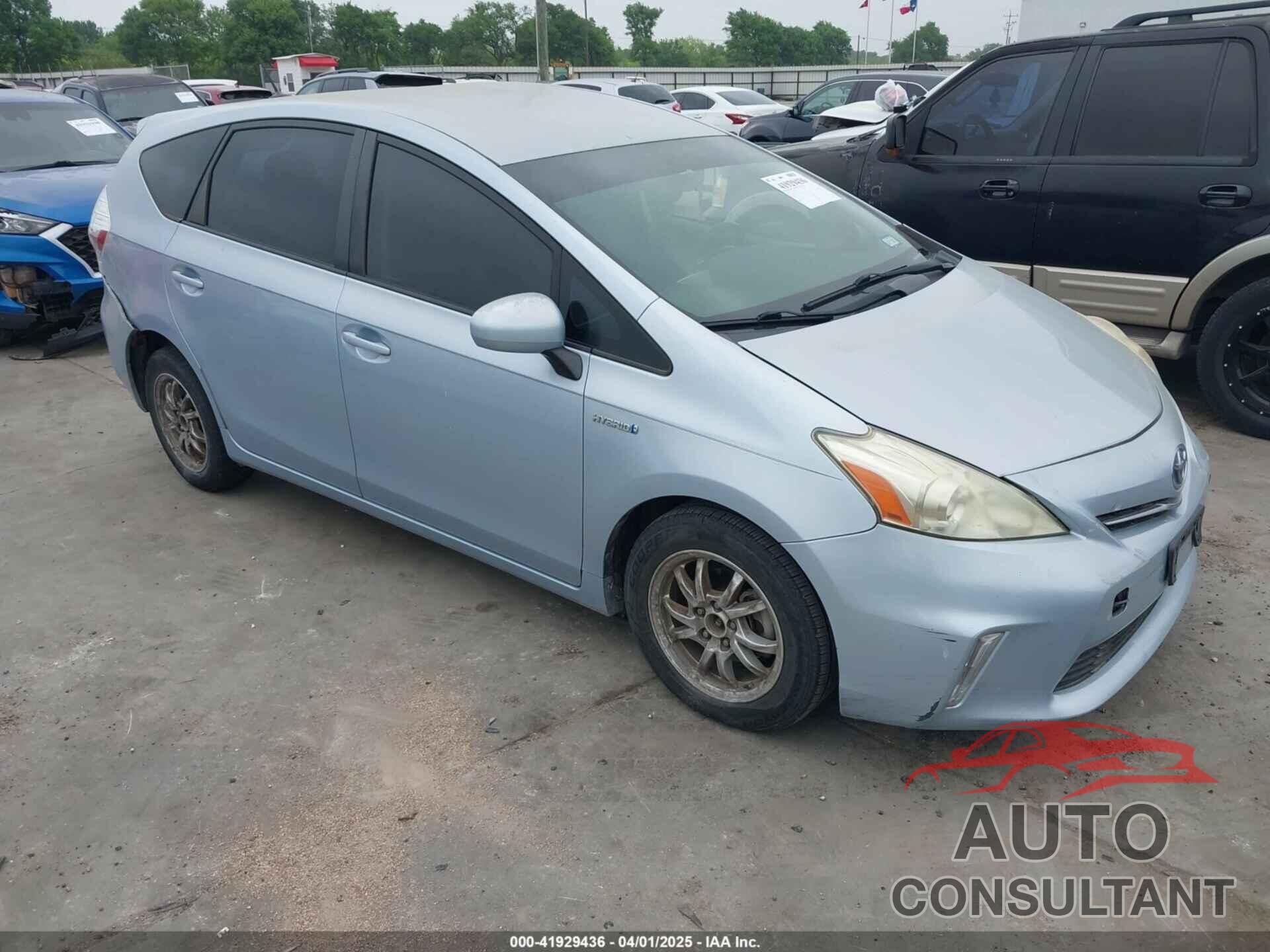 TOYOTA PRIUS V 2012 - JTDZN3EU0C3168438