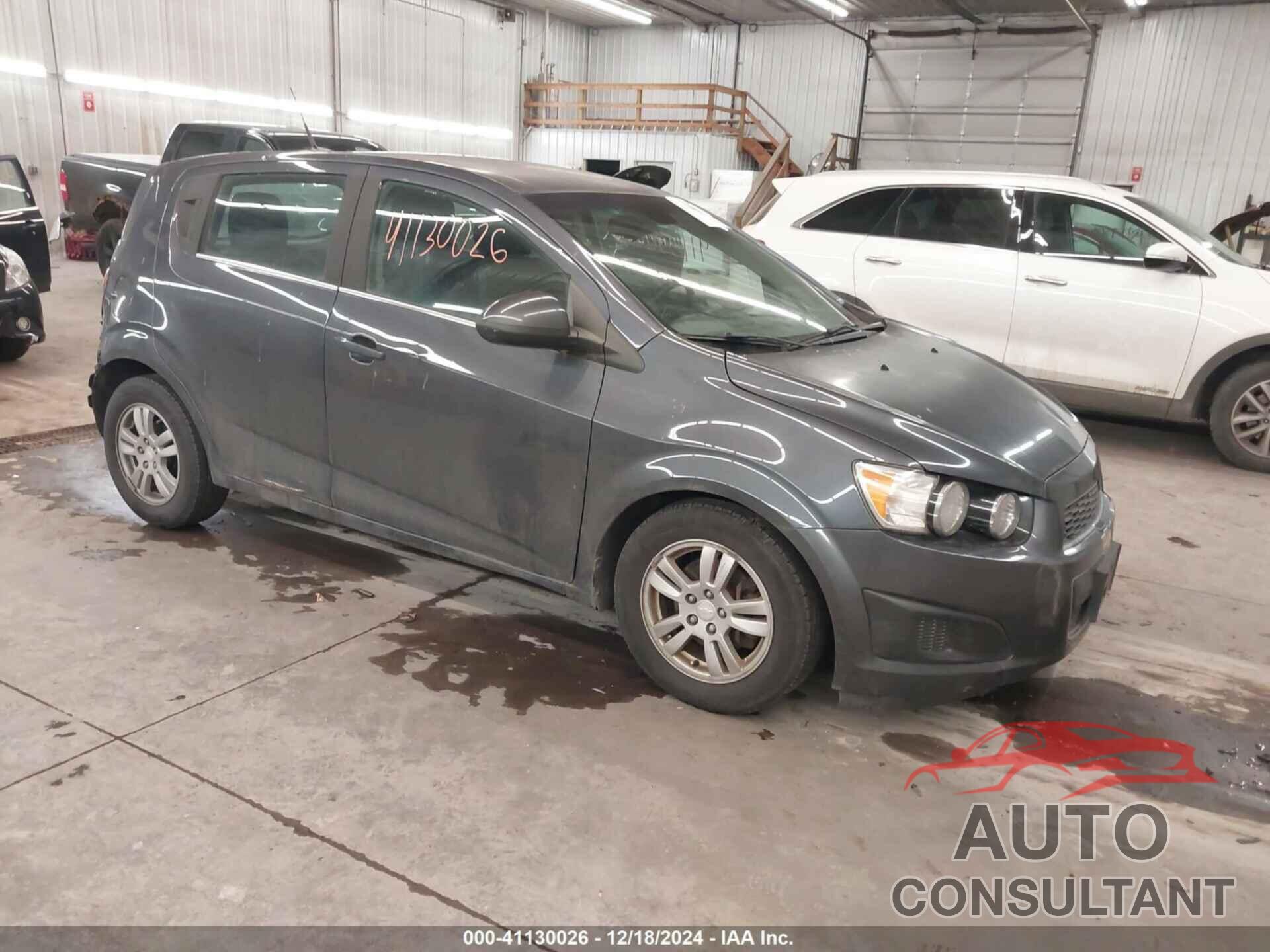 CHEVROLET SONIC 2012 - 1G1JD6SB4C4191275