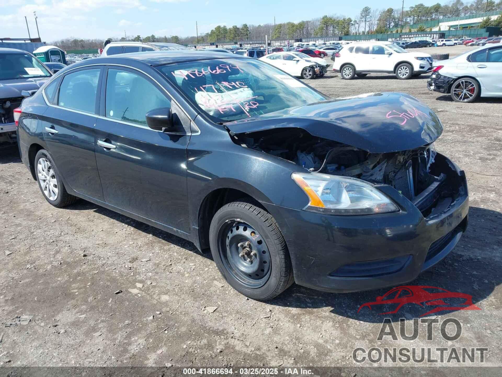NISSAN SENTRA 2014 - 1N4AB7AP0EN850195