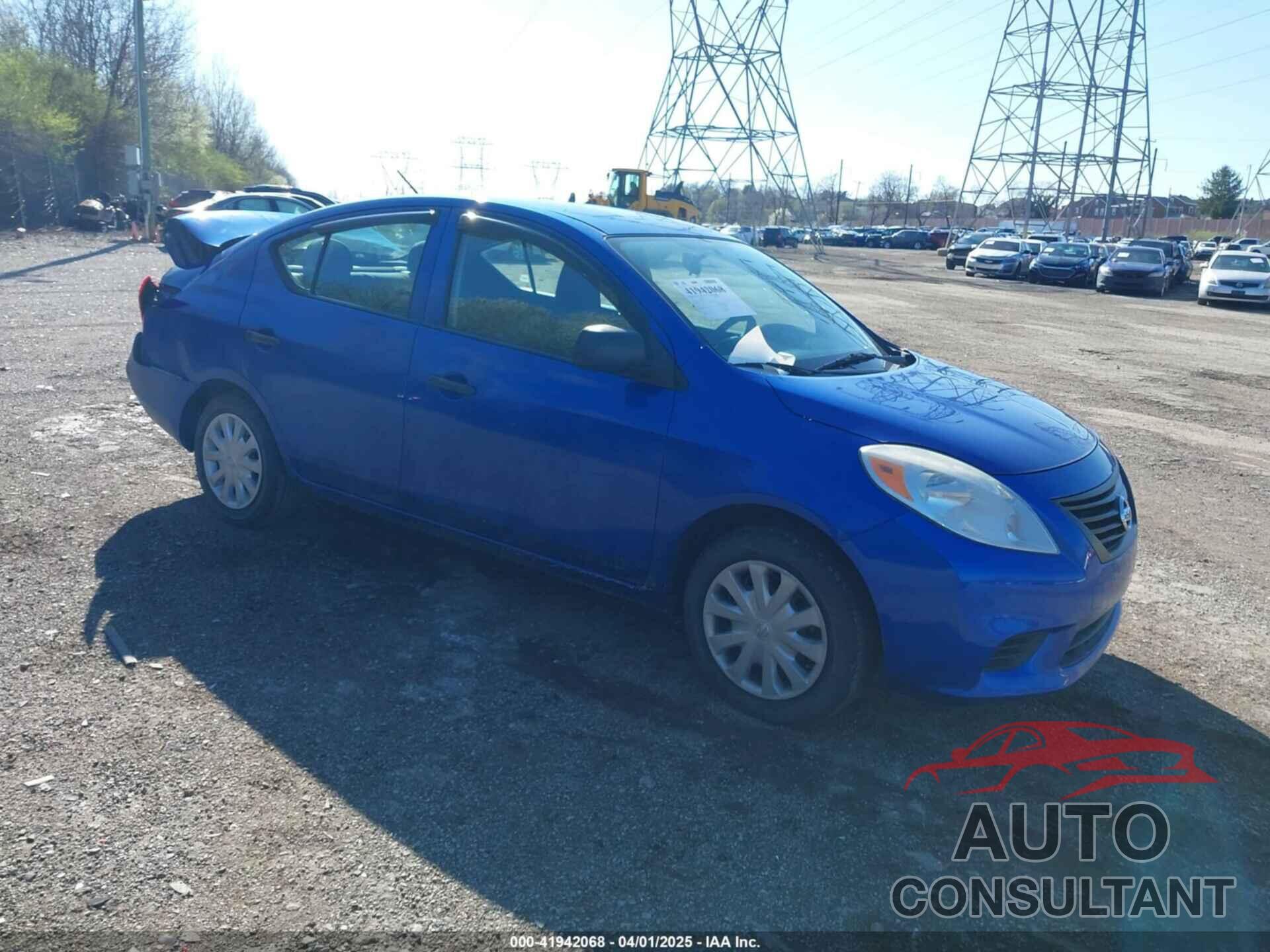 NISSAN VERSA 2012 - 3N1CN7AP0CL889069