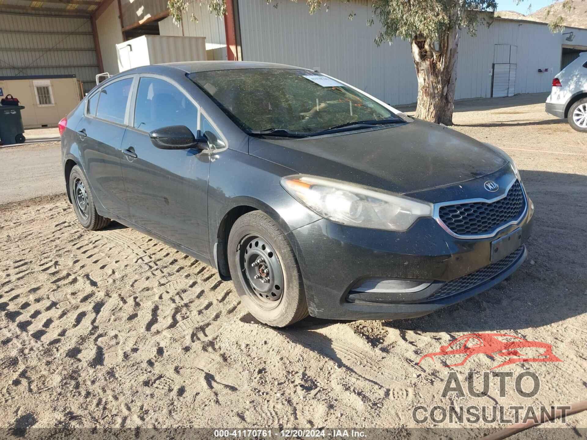 KIA FORTE 2015 - KNAFK4A65F5341451