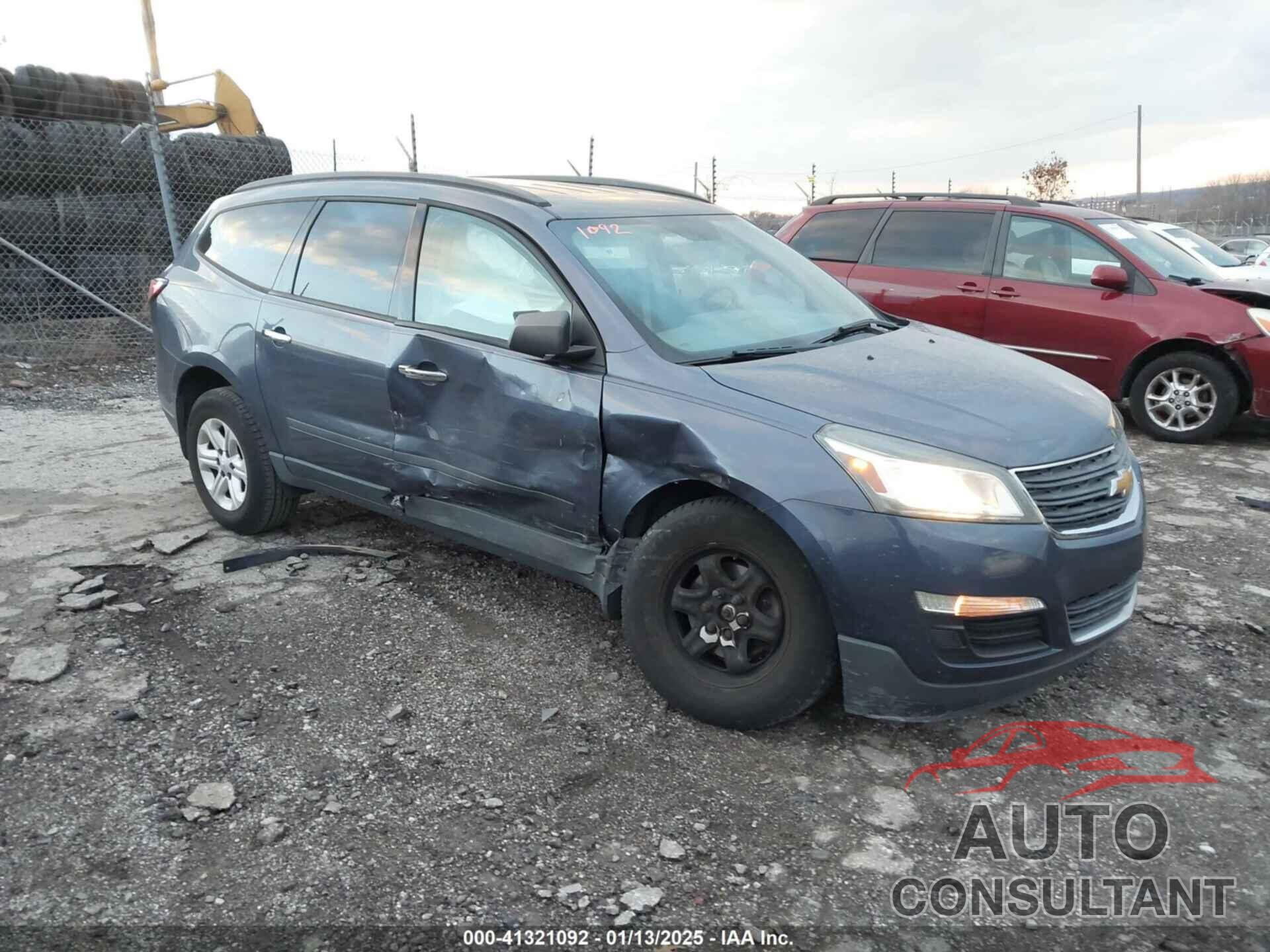 CHEVROLET TRAVERSE 2014 - 1GNKRFED2EJ242813