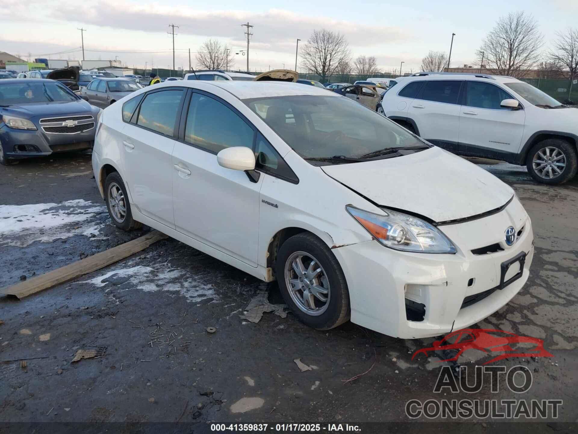 TOYOTA PRIUS 2011 - JTDKN3DU8B5371356