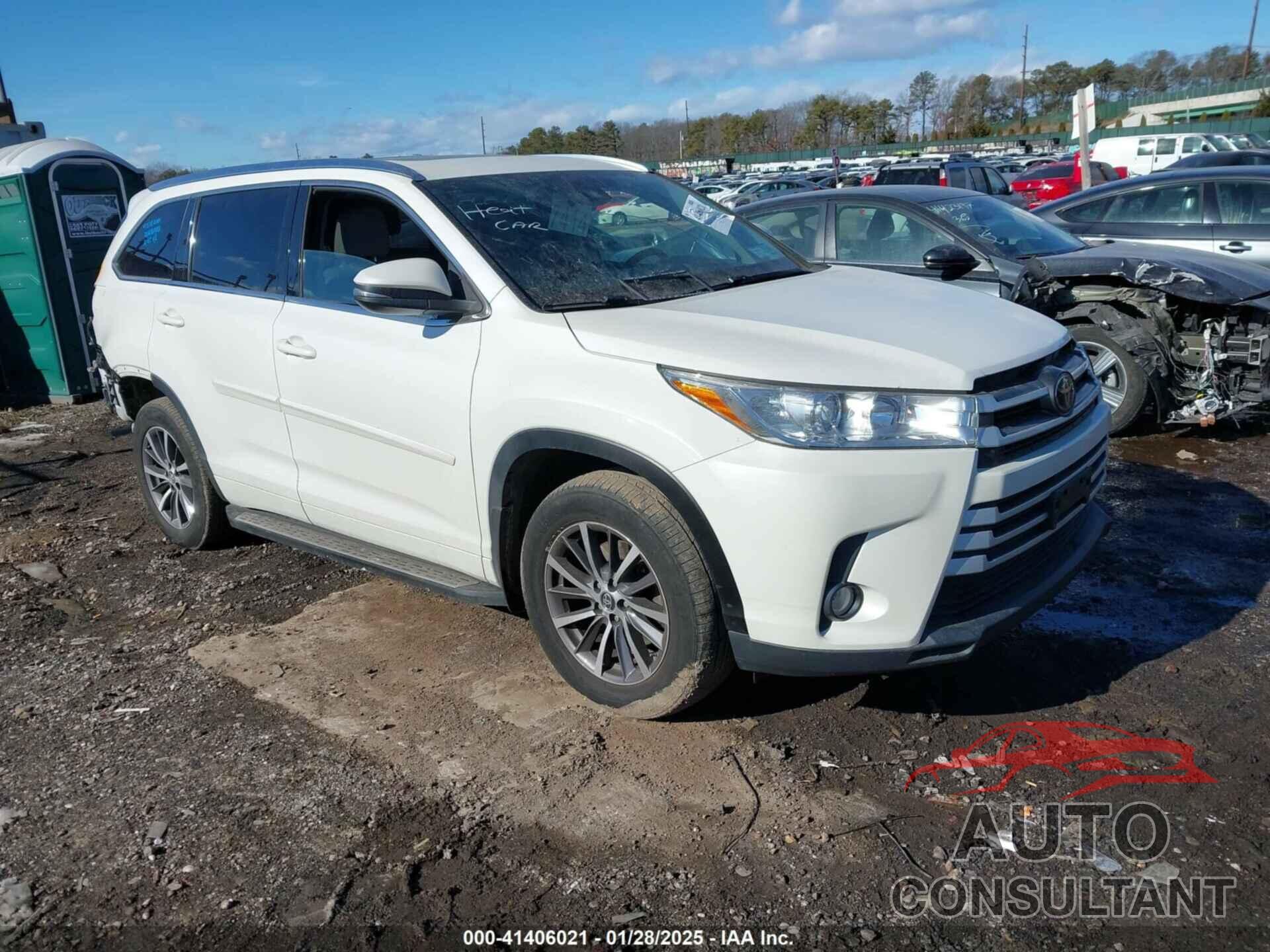TOYOTA HIGHLANDER 2017 - 5TDJZRFH4HS381923