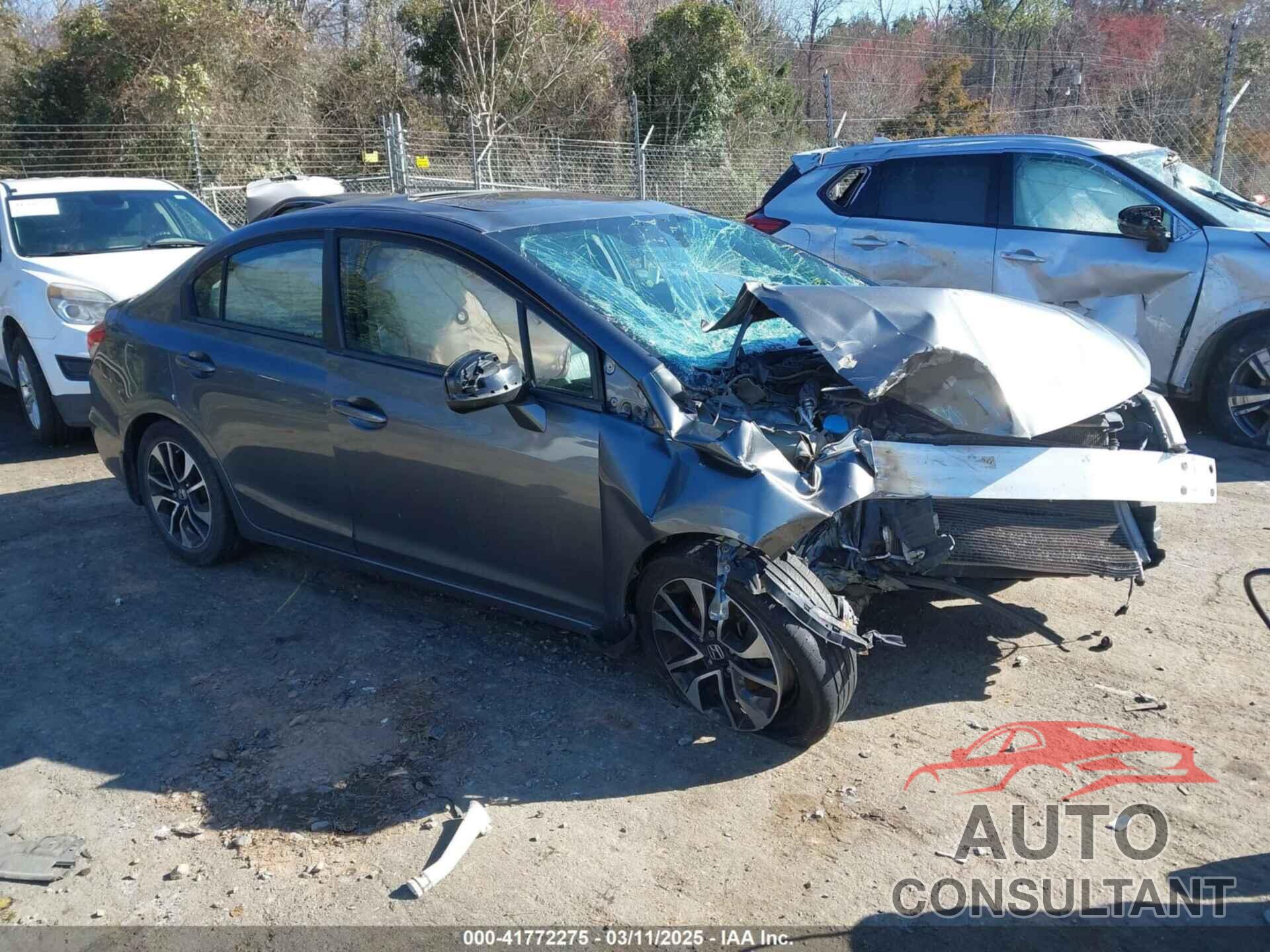 HONDA CIVIC 2013 - 19XFB2F92DE043662