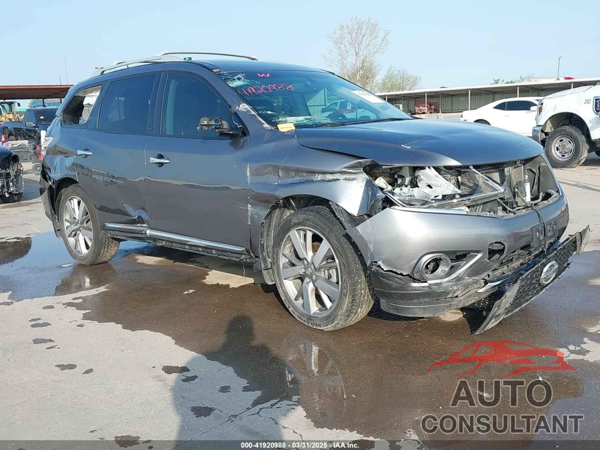 NISSAN PATHFINDER 2016 - 5N1AR2MM6GC653522