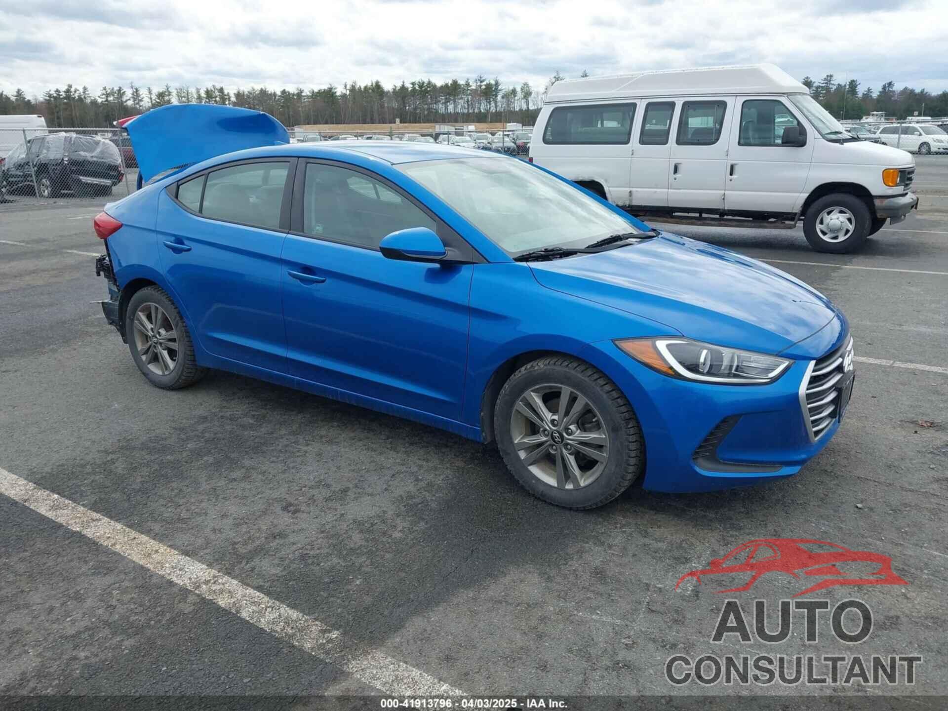 HYUNDAI ELANTRA 2018 - 5NPD84LF7JH391718