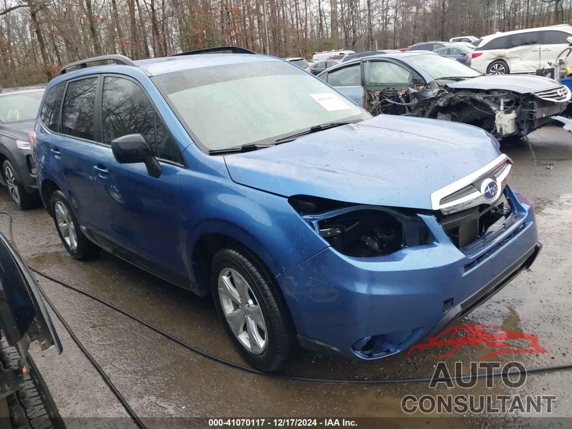 SUBARU FORESTER 2015 - JF2SJABC0FH582468