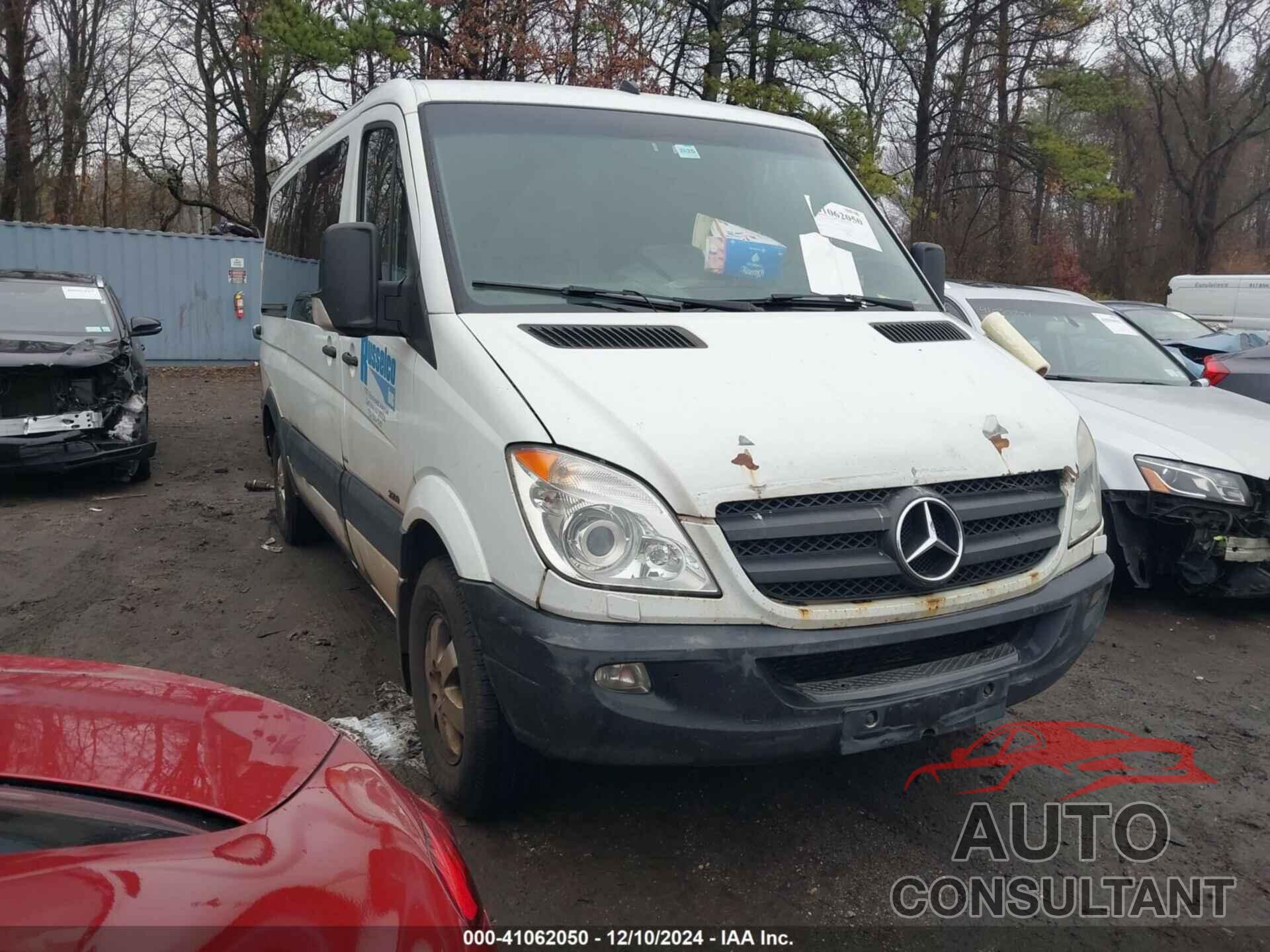 MERCEDES-BENZ SPRINTER PASSENGER VANS 2010 - WDZBE7CC3A5451548