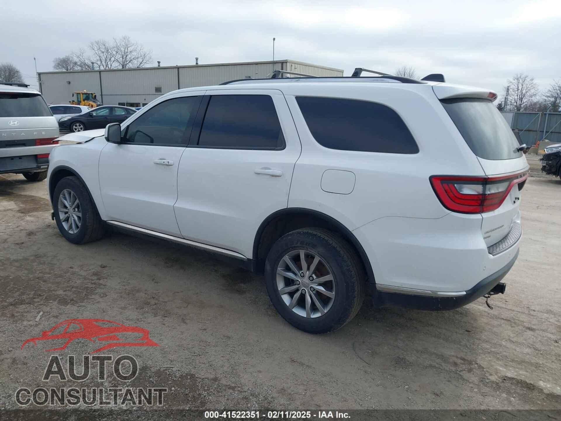 DODGE DURANGO 2017 - 1C4RDJAG0HC857653