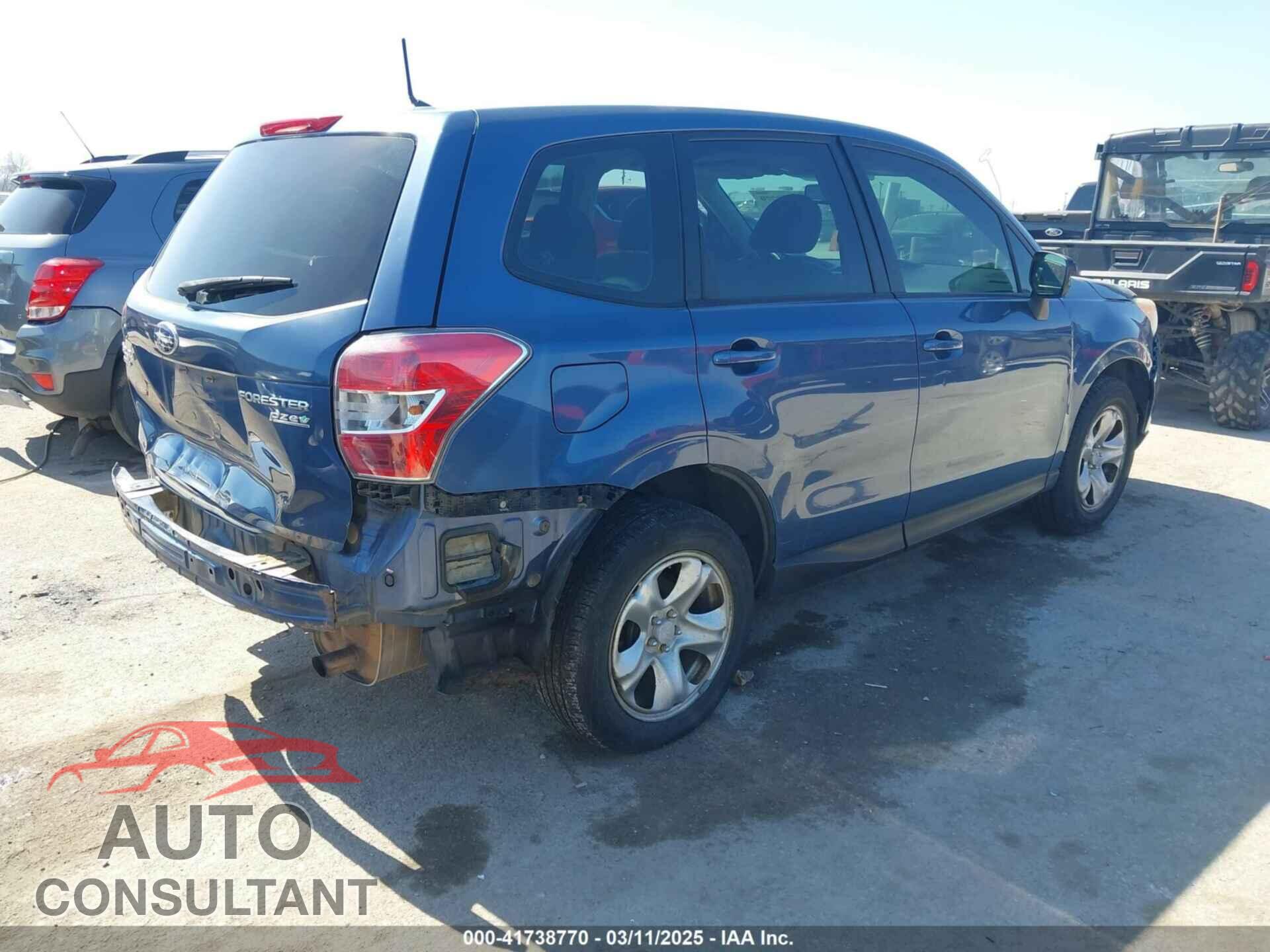 SUBARU FORESTER 2014 - JF2SJAAC5EG447816