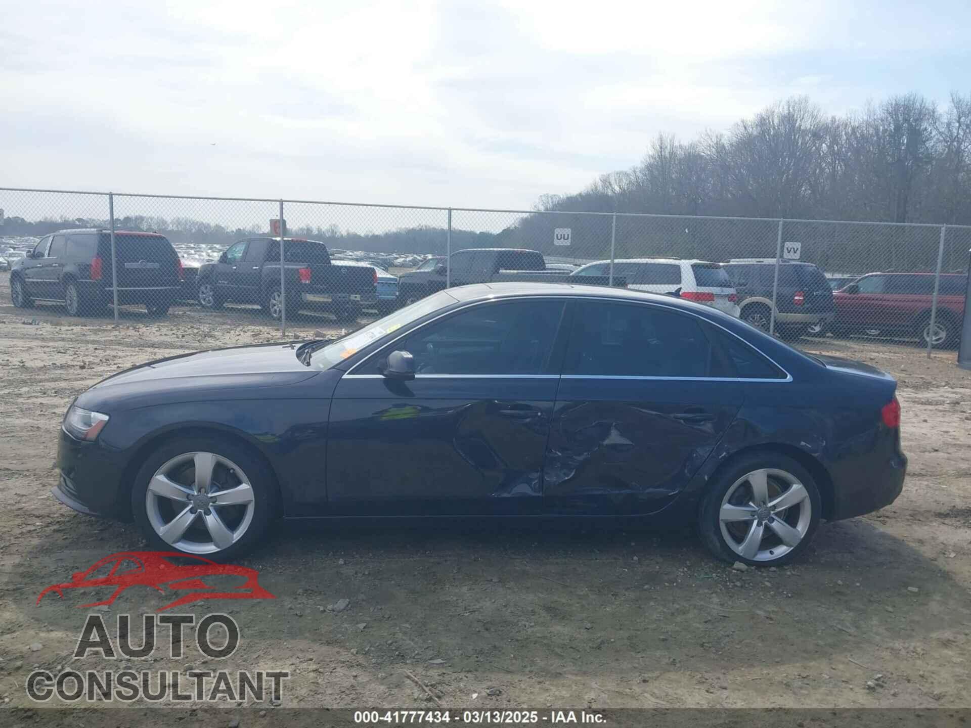 AUDI A4 2013 - WAUBFAFLXDN005355
