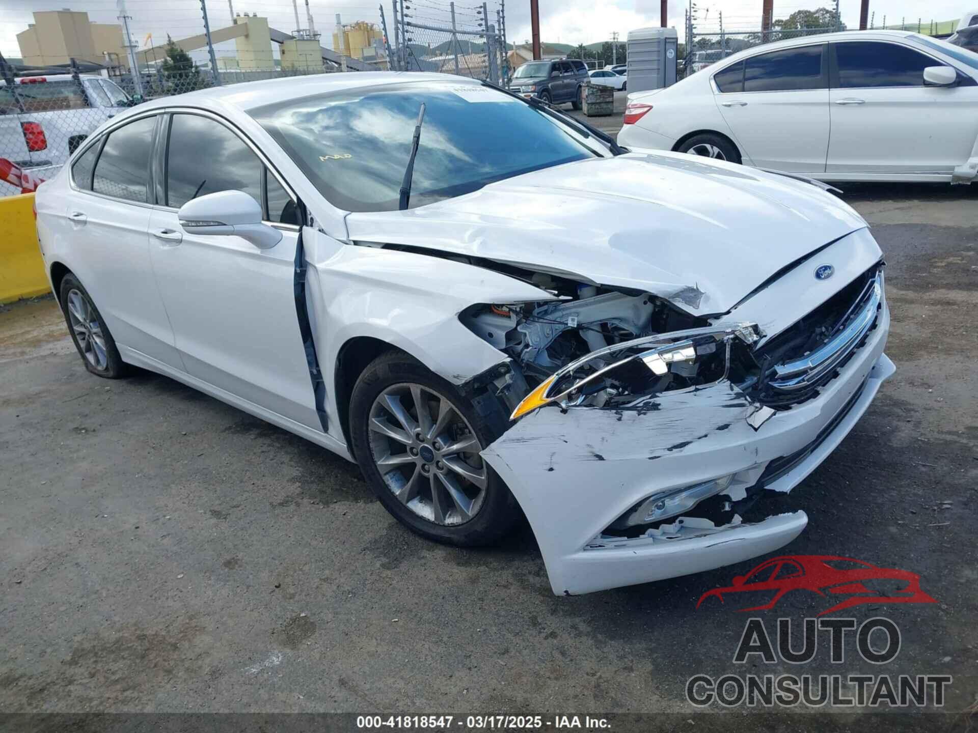 FORD FUSION 2017 - 3FA6P0HD5HR294185