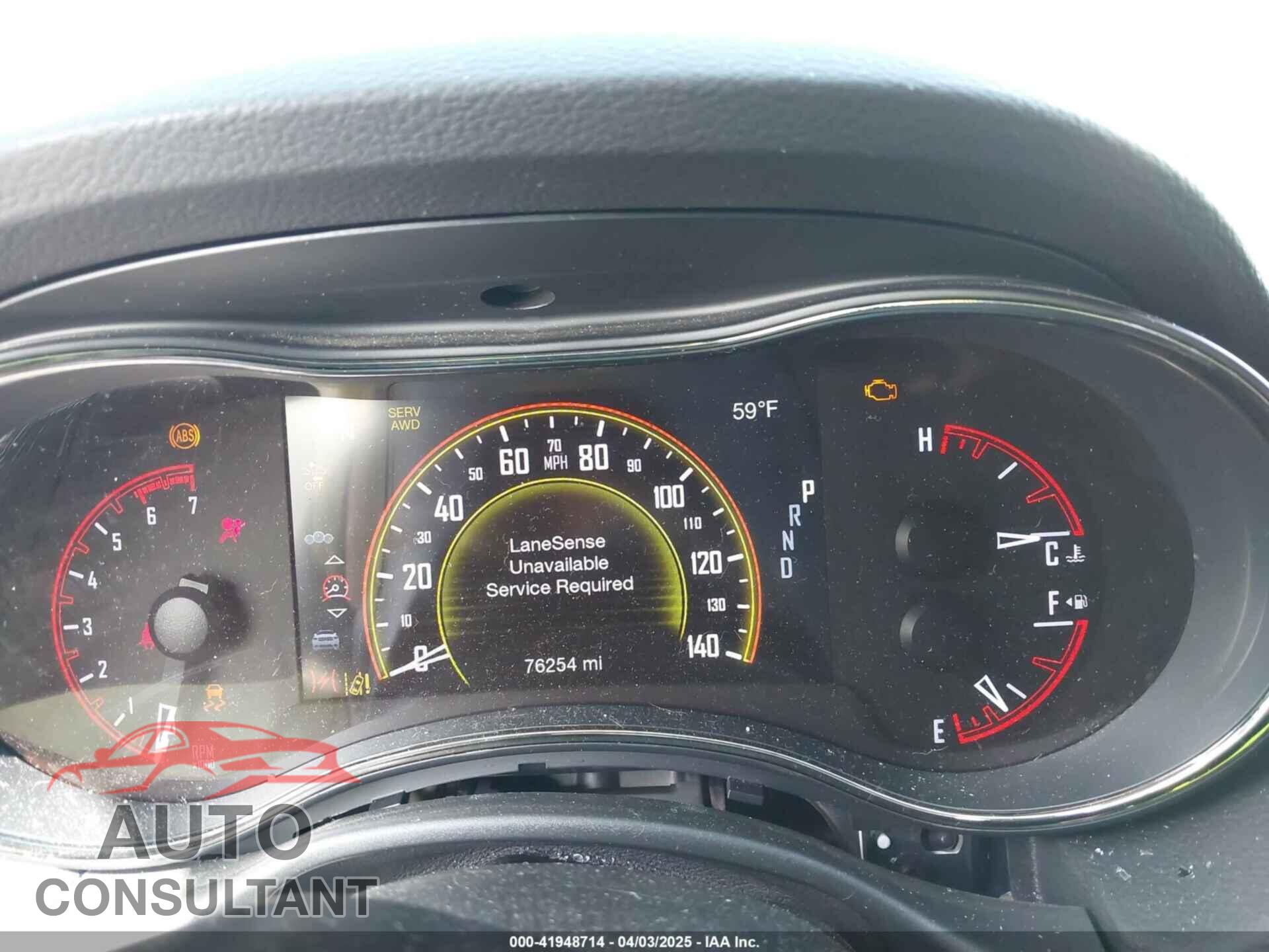 DODGE DURANGO 2020 - 1C4SDJCT5LC330499