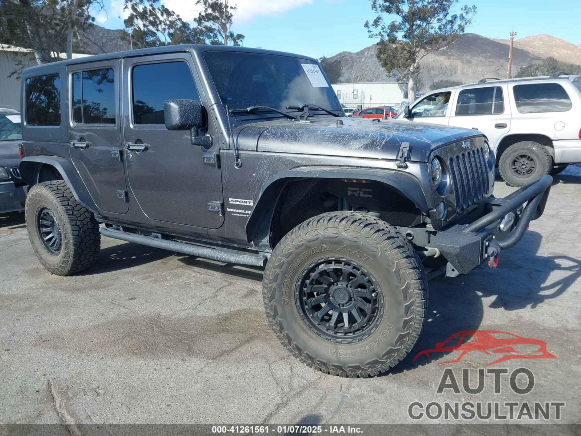 JEEP WRANGLER JK UNLIMITED 2018 - 1C4BJWDG7JL926640