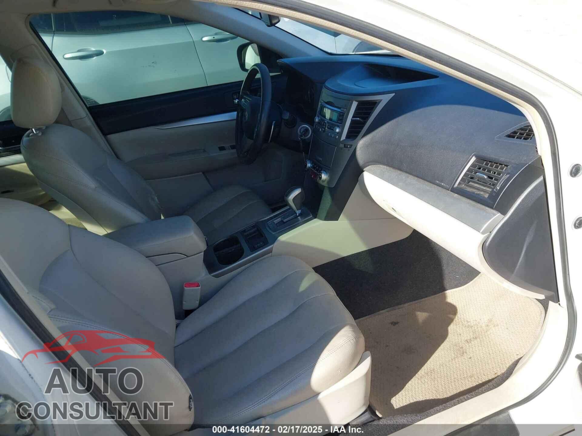 SUBARU LEGACY 2011 - 4S3BMBG63B3224450