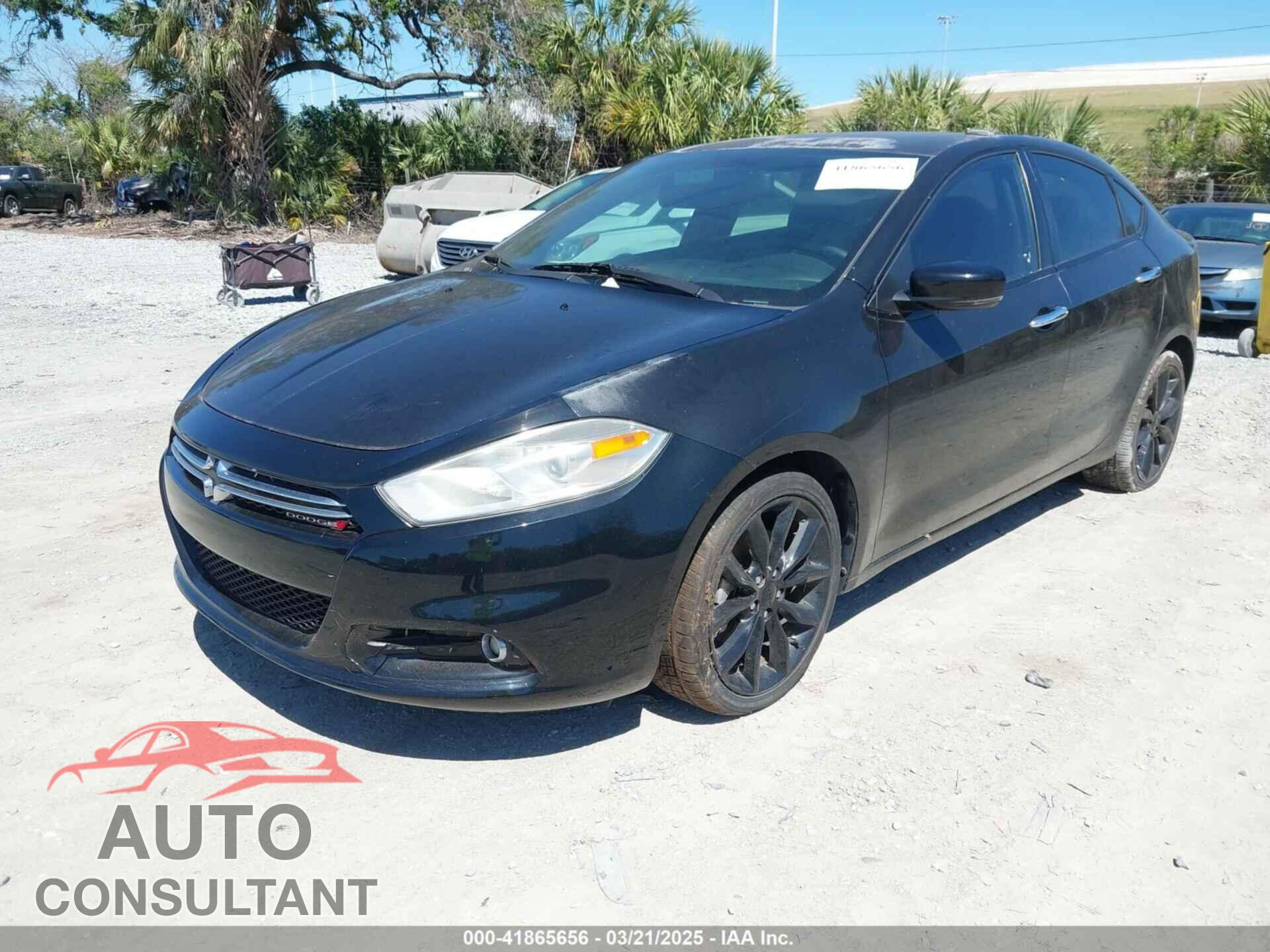 DODGE DART 2013 - 1C3CDFCH1DD319903