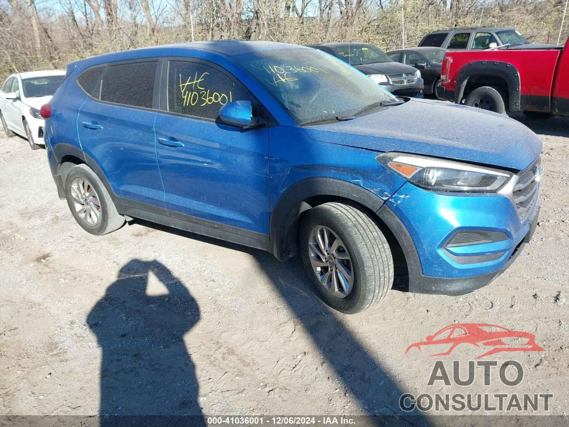 HYUNDAI TUCSON 2017 - KM8J23A48HU390976