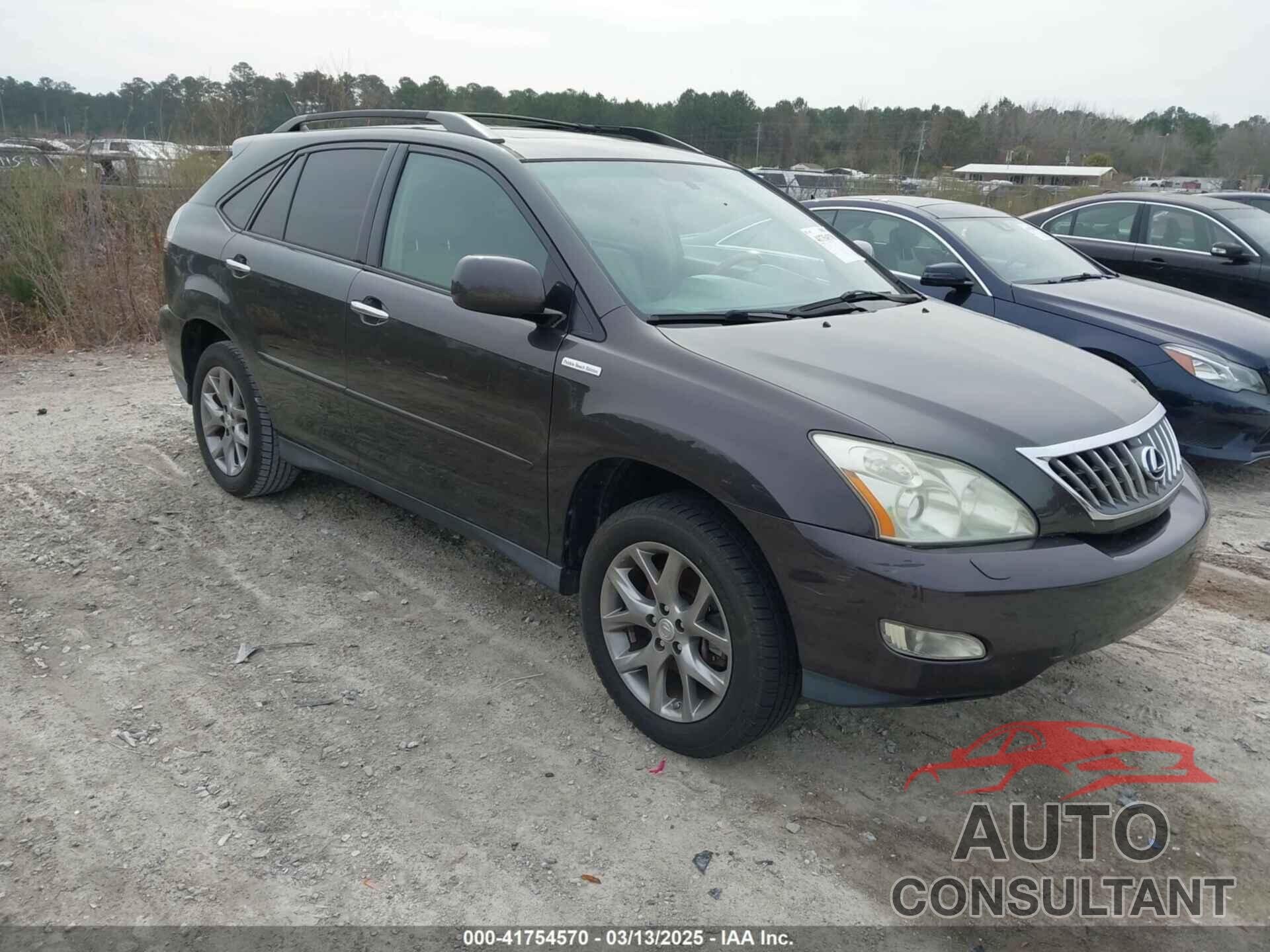 LEXUS RX 350 2009 - 2T2GK31U69C072685
