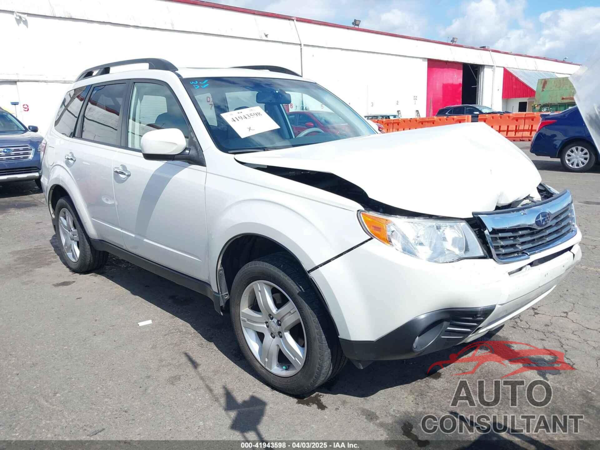 SUBARU FORESTER 2009 - JF2SH64689H750863