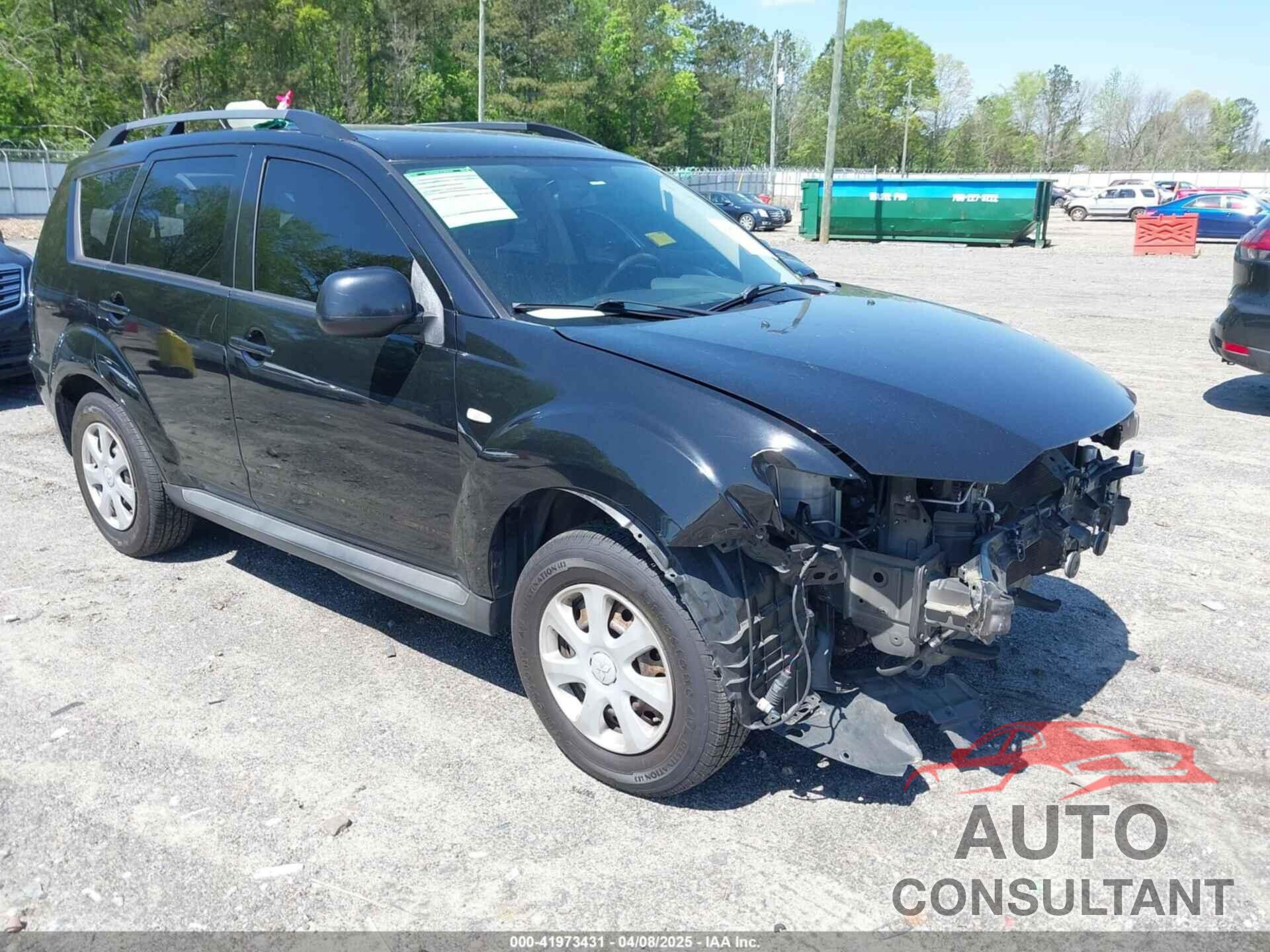MITSUBISHI OUTLANDER 2013 - JA4AS2AW6DU006889