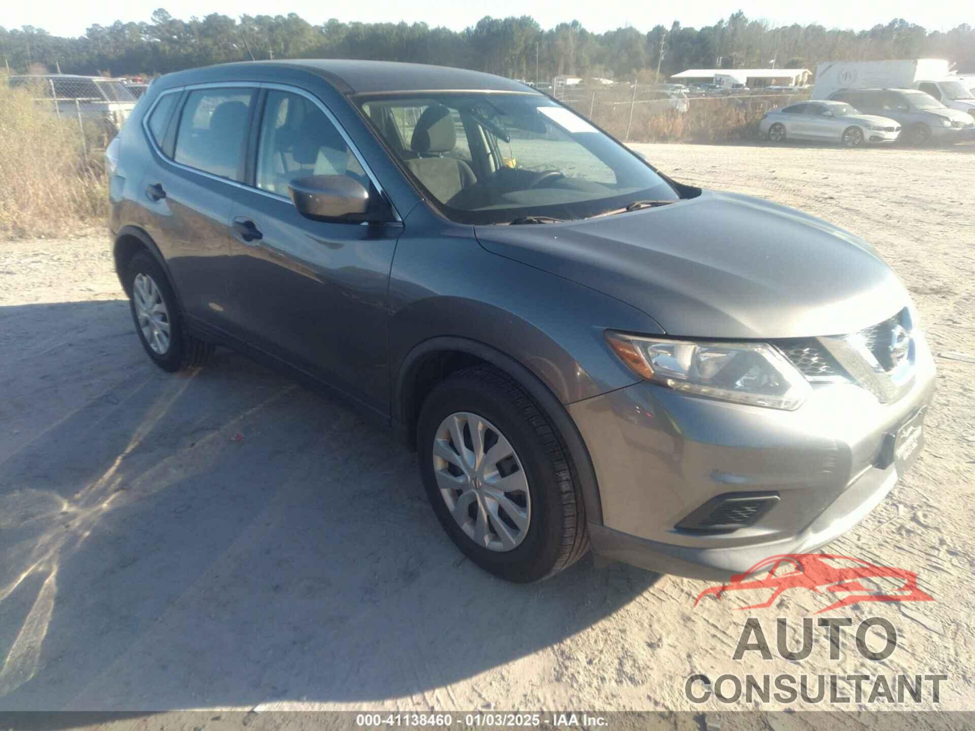 NISSAN ROGUE 2016 - KNMAT2MV3GP694987