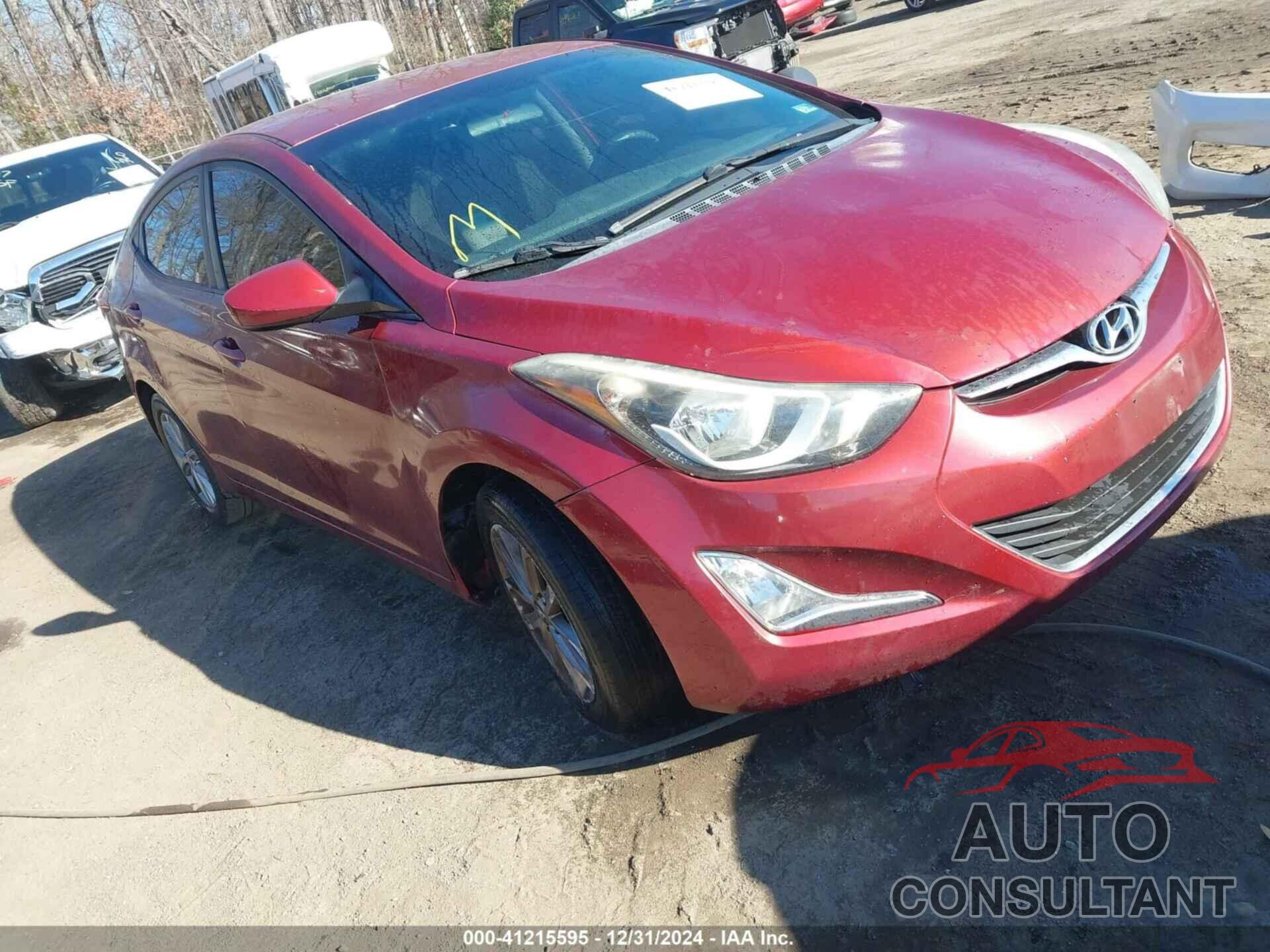 HYUNDAI ELANTRA 2016 - 5NPDH4AE7GH722929