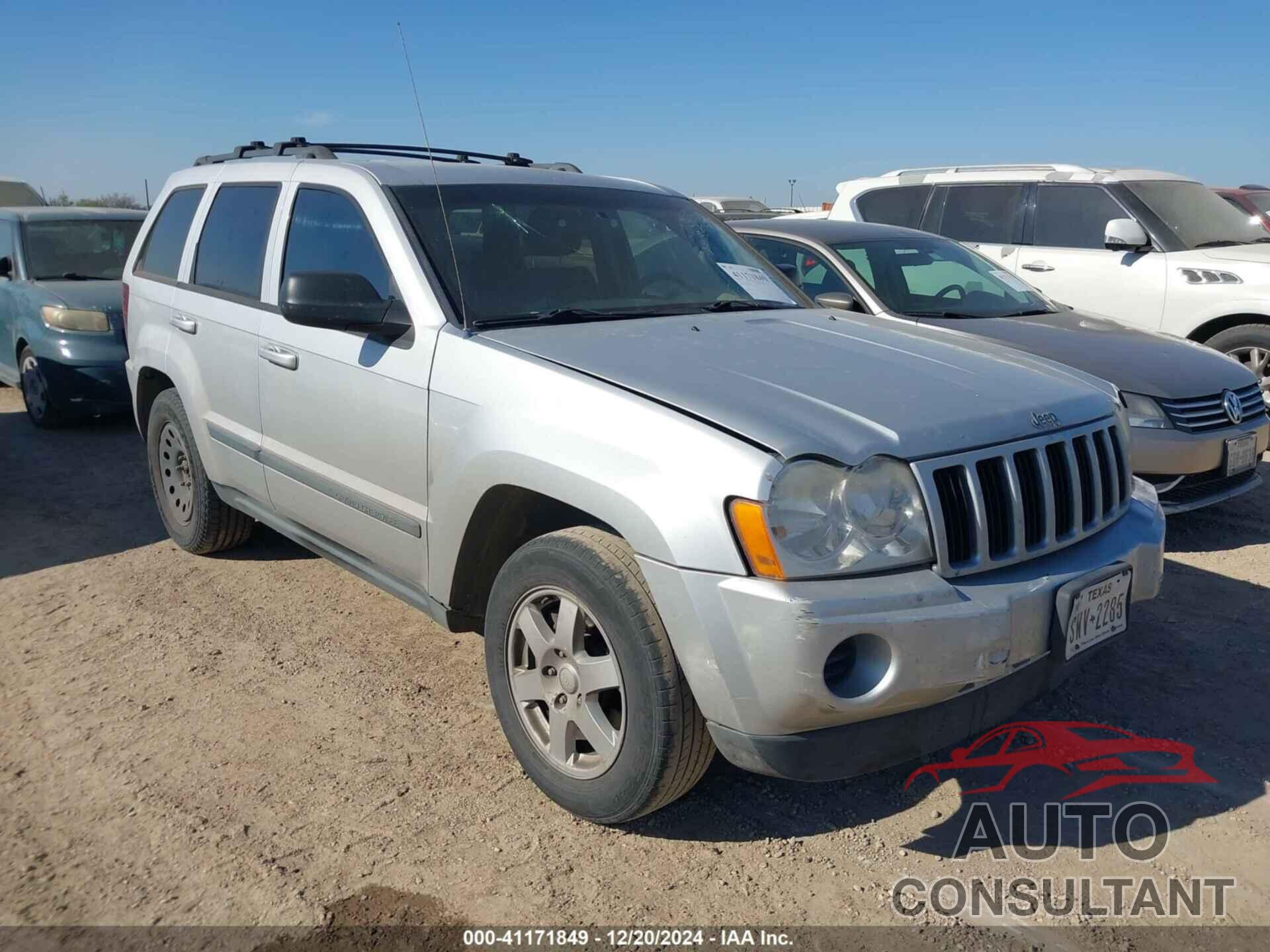 JEEP GRAND CHEROKEE 2009 - 1J8GS48K39C518145