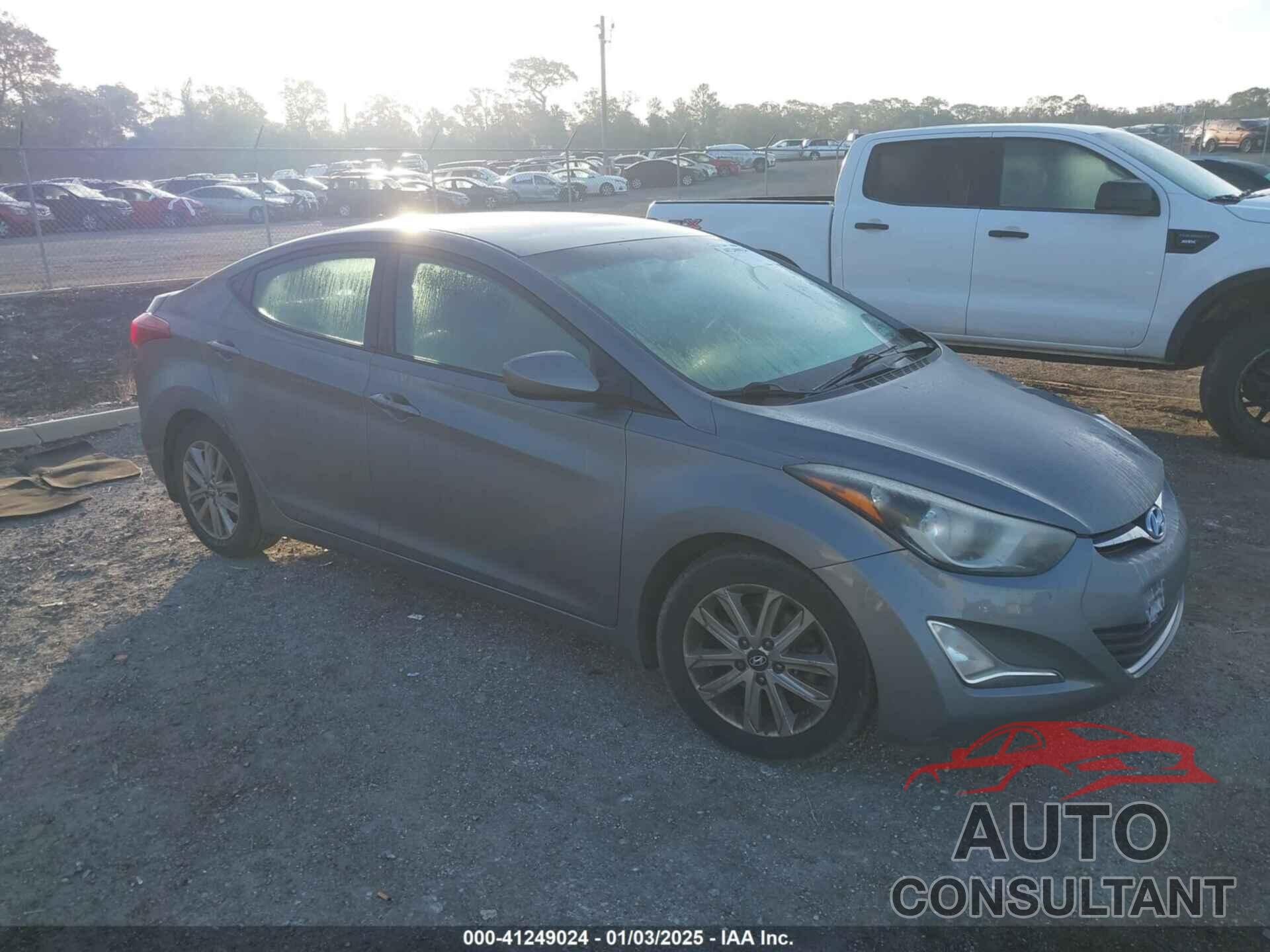 HYUNDAI ELANTRA 2014 - 5NPDH4AE7EH467387