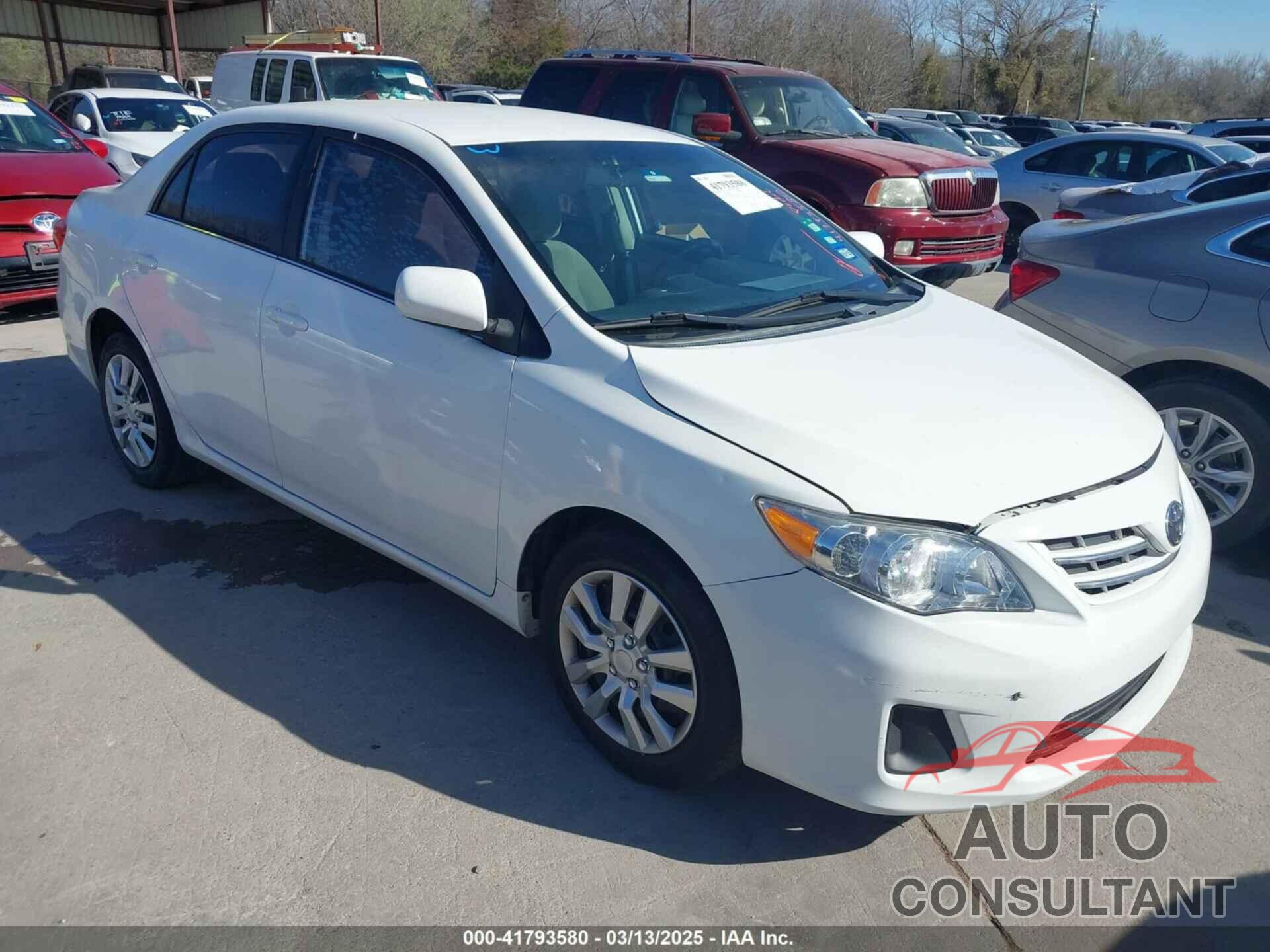 TOYOTA COROLLA 2013 - 5YFBU4EE2DP086304