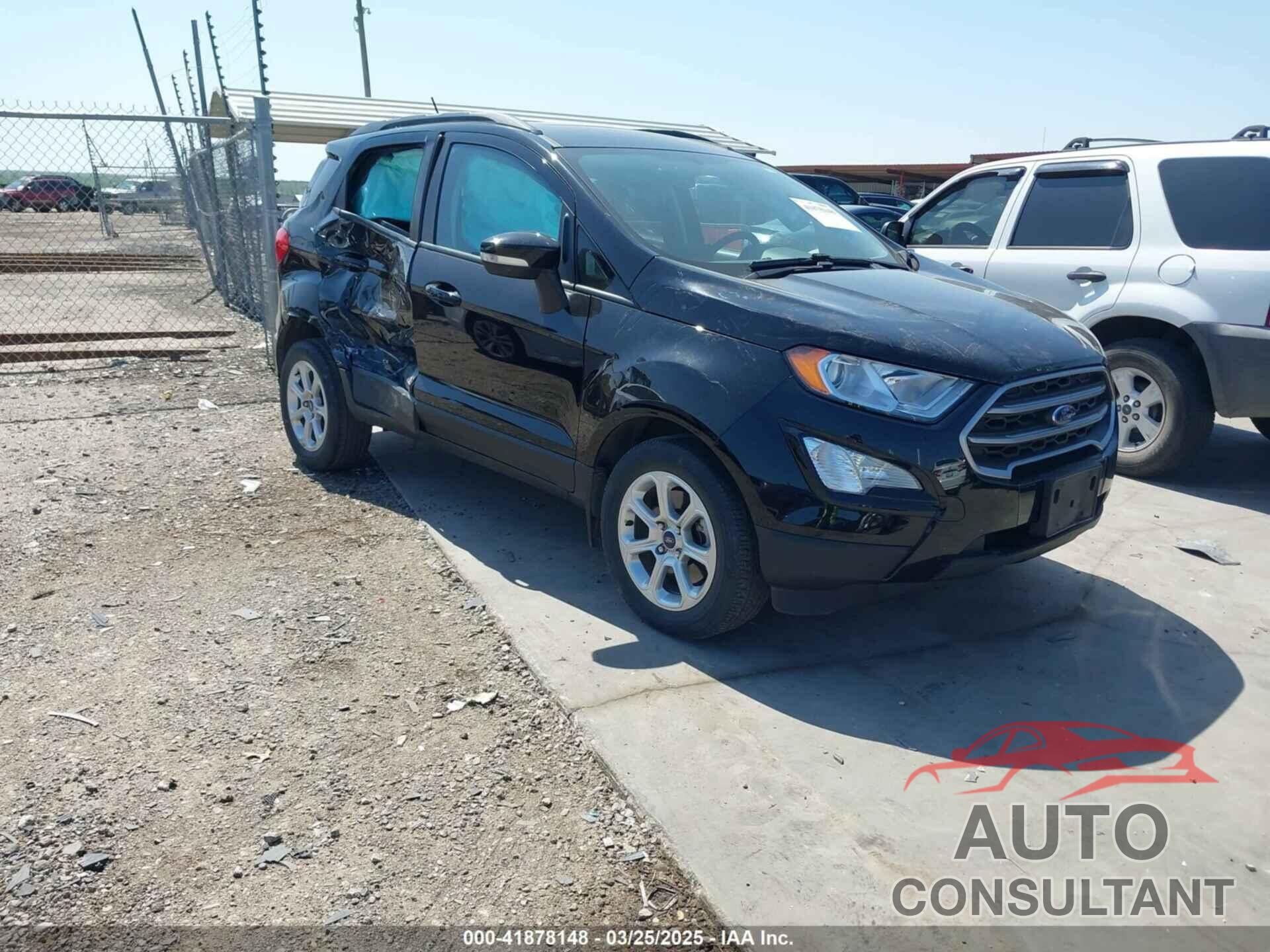 FORD ECOSPORT 2021 - MAJ3S2GE6MC447043