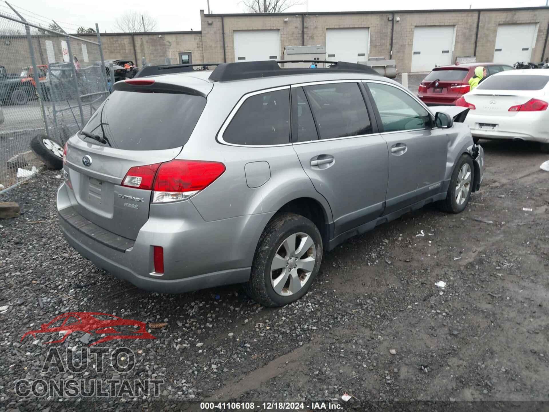 SUBARU OUTBACK 2011 - 4S4BRBCC2B3353935