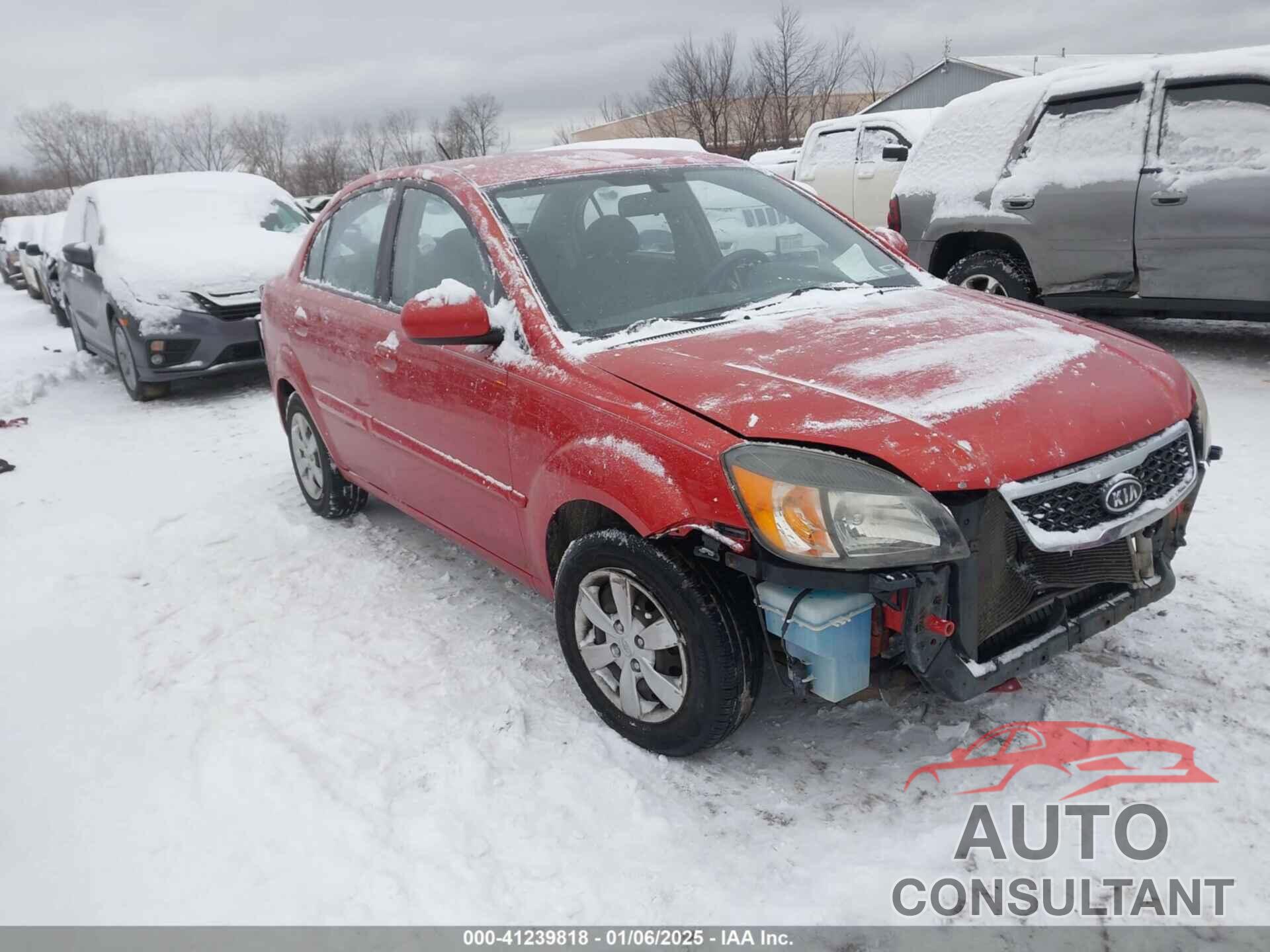 KIA RIO 2010 - KNADH4A34A6673802