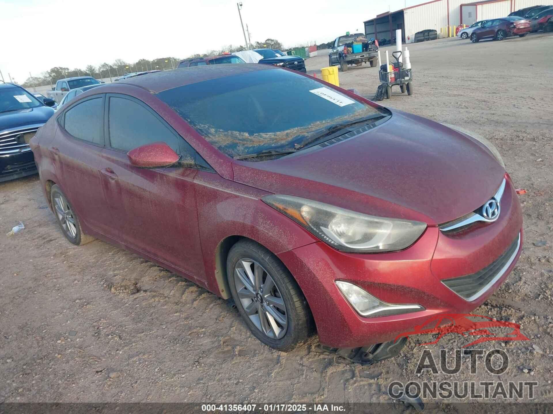 HYUNDAI ELANTRA 2015 - 5NPDH4AE4FH643457