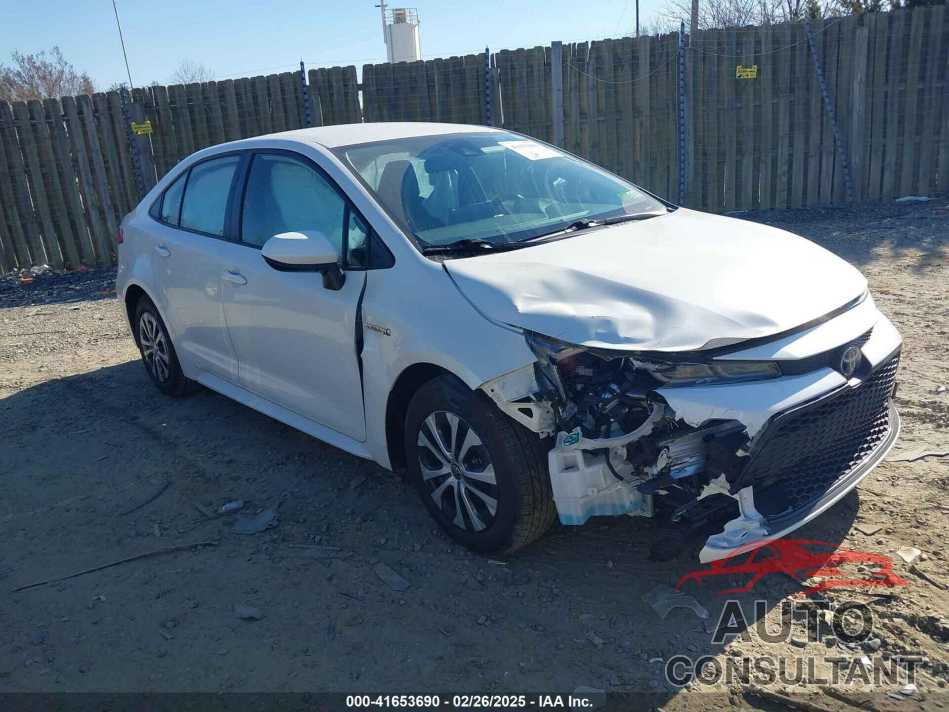 TOYOTA COROLLA 2020 - JTDEBRBE5LJ003567