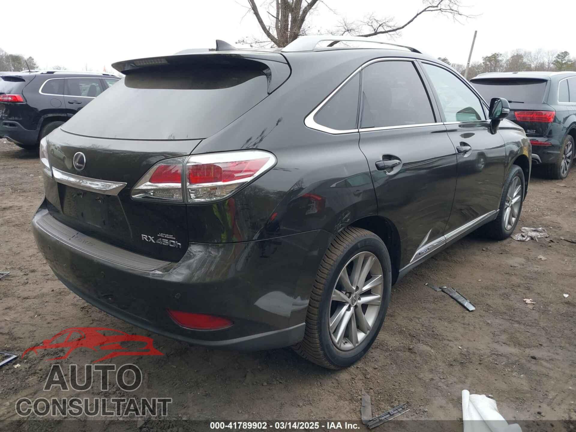 LEXUS RX 450H 2015 - 2T2BC1BA9FC008538