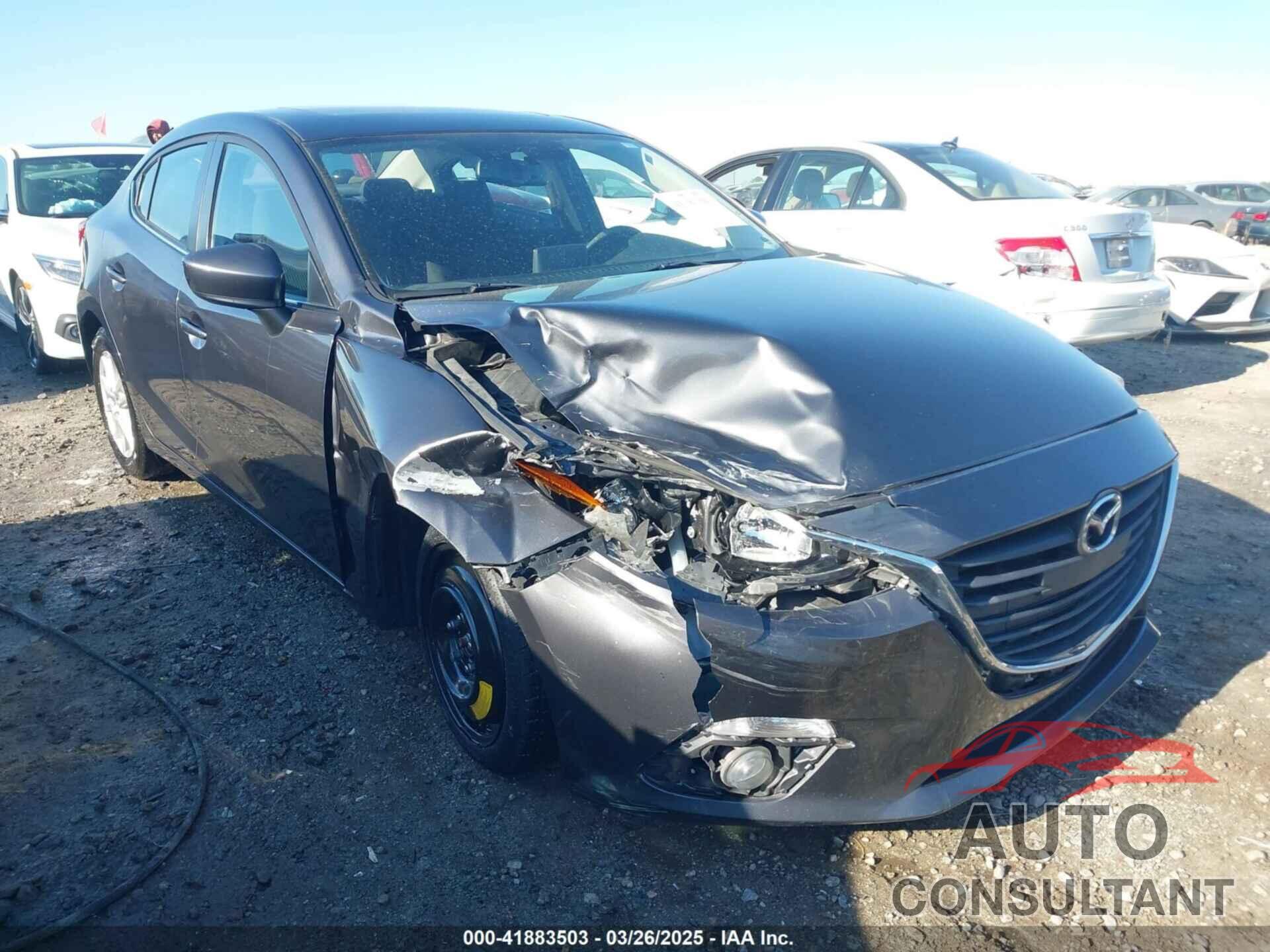 MAZDA MAZDA3 2016 - JM1BM1W75G1300144