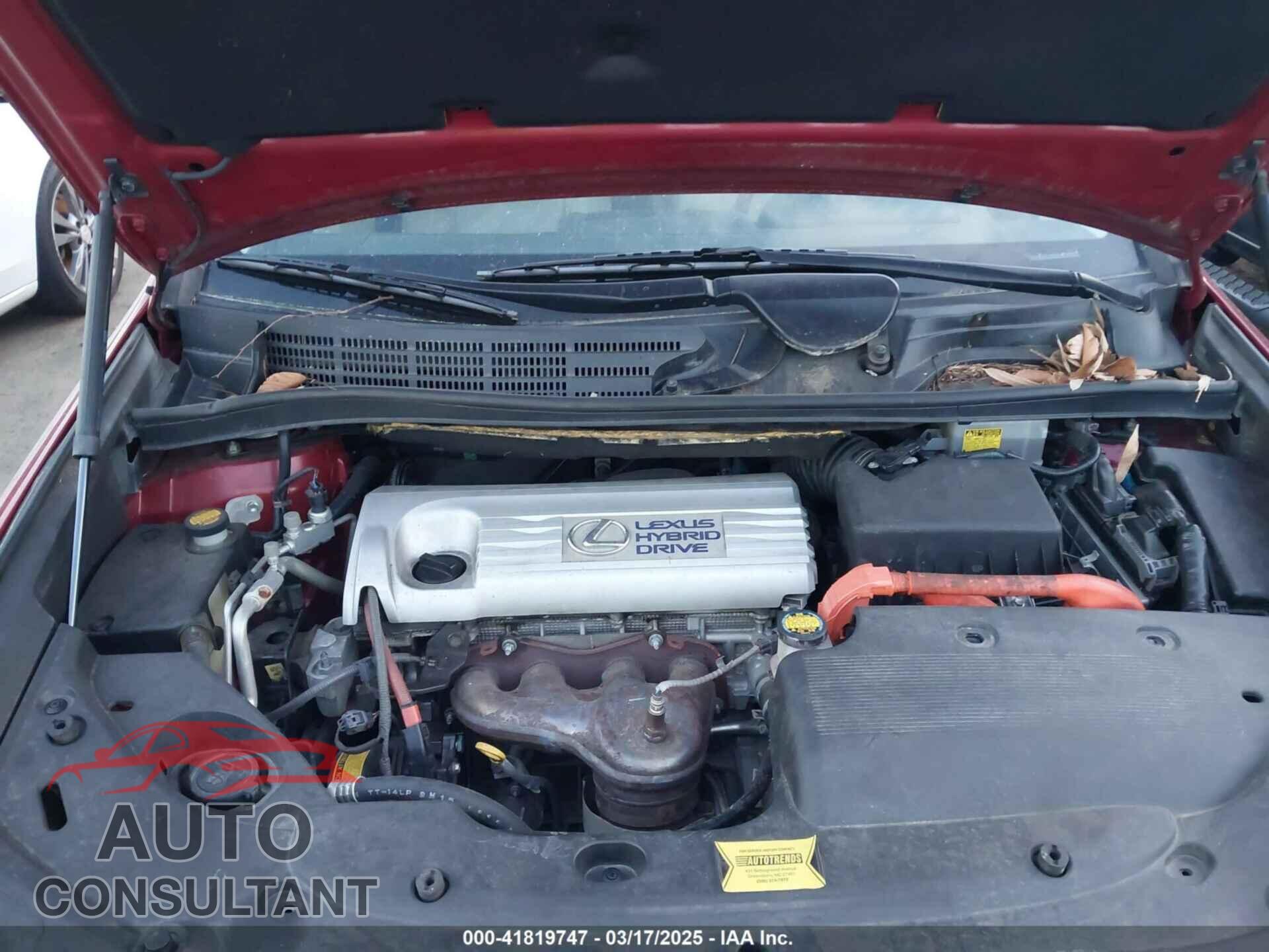 LEXUS HS 250H 2011 - JTHBB1BA6B2043942