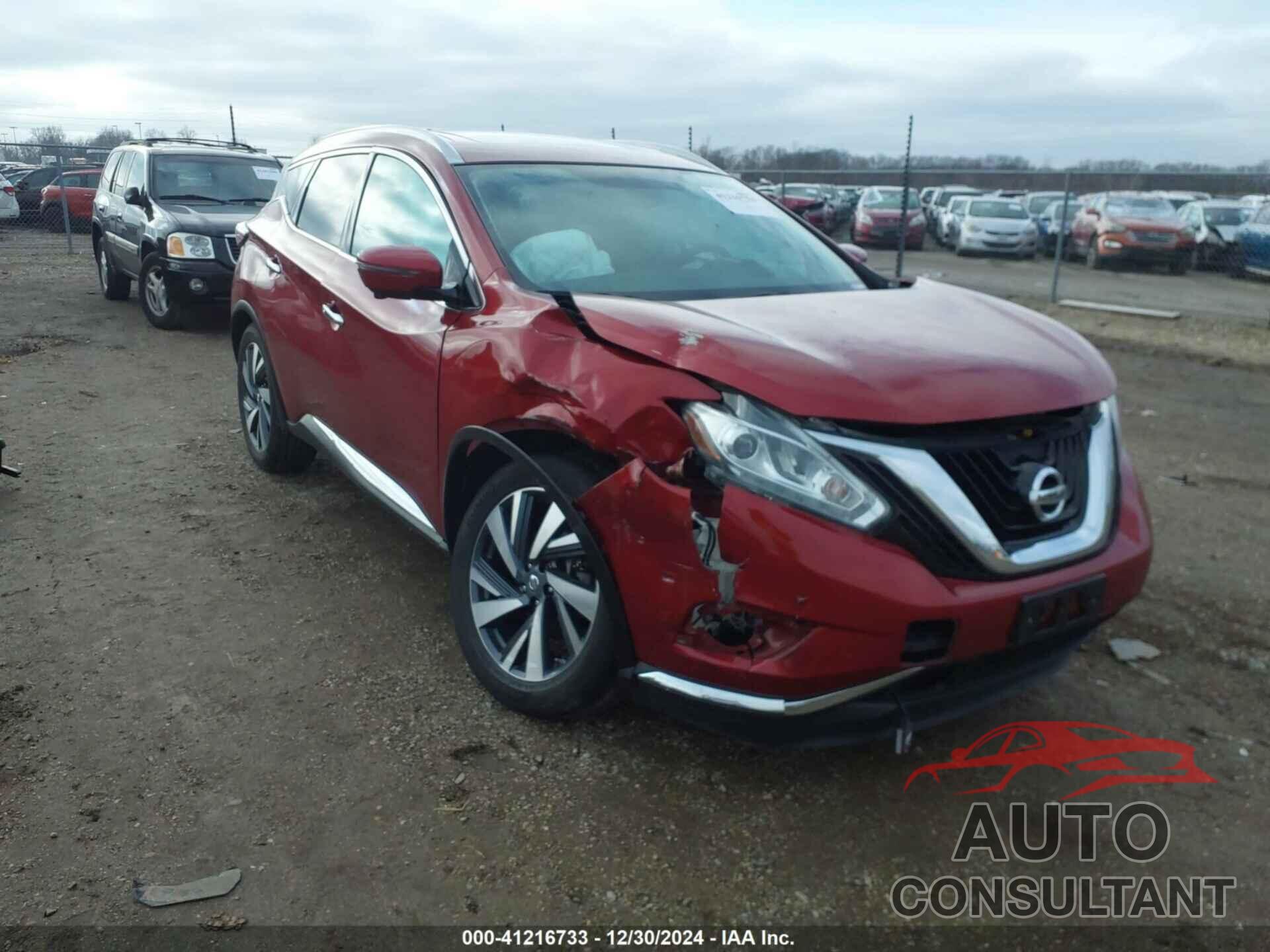 NISSAN MURANO 2017 - 5N1AZ2MH4HN136440