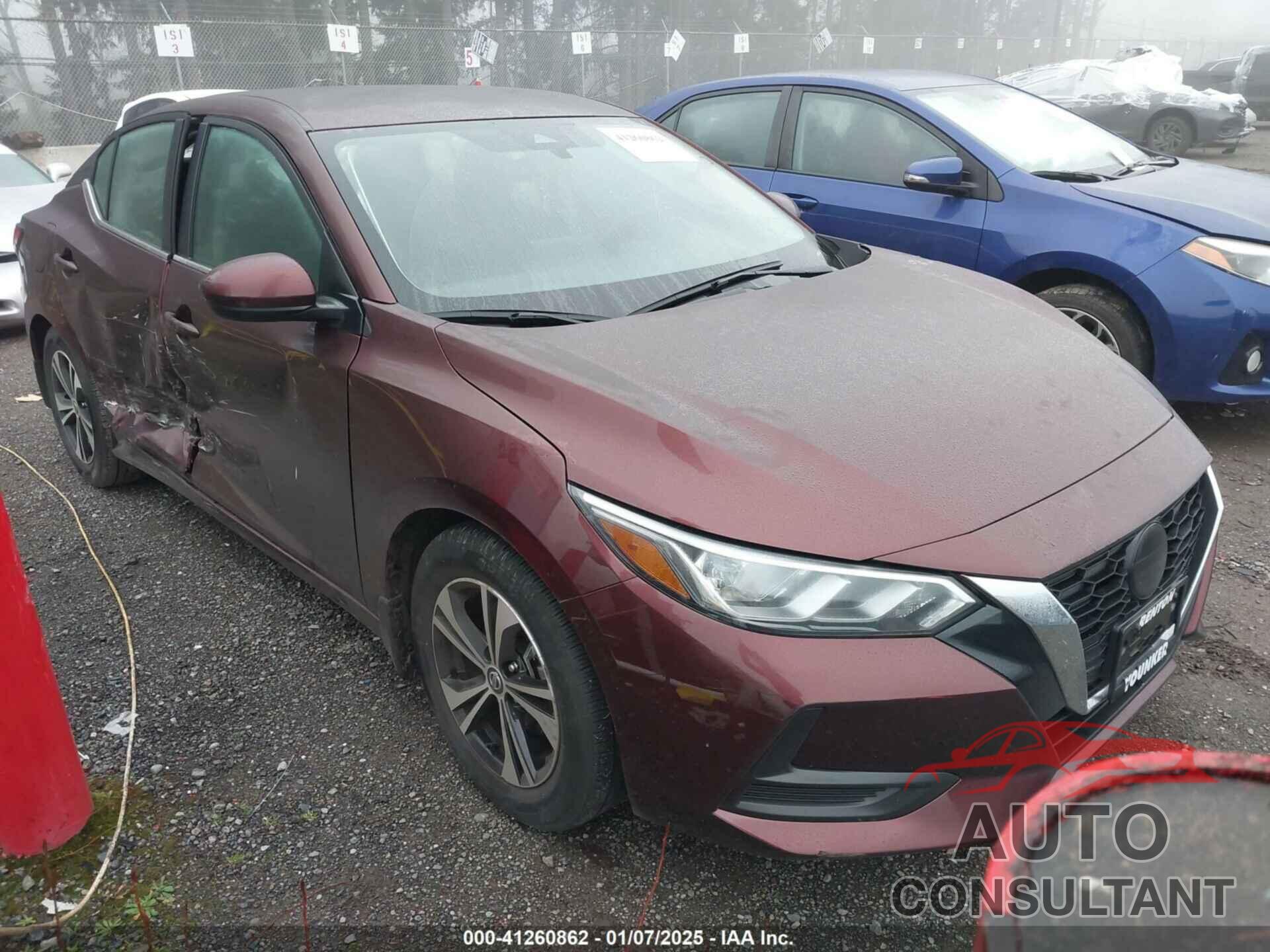 NISSAN SENTRA 2022 - 3N1AB8CV5NY263377