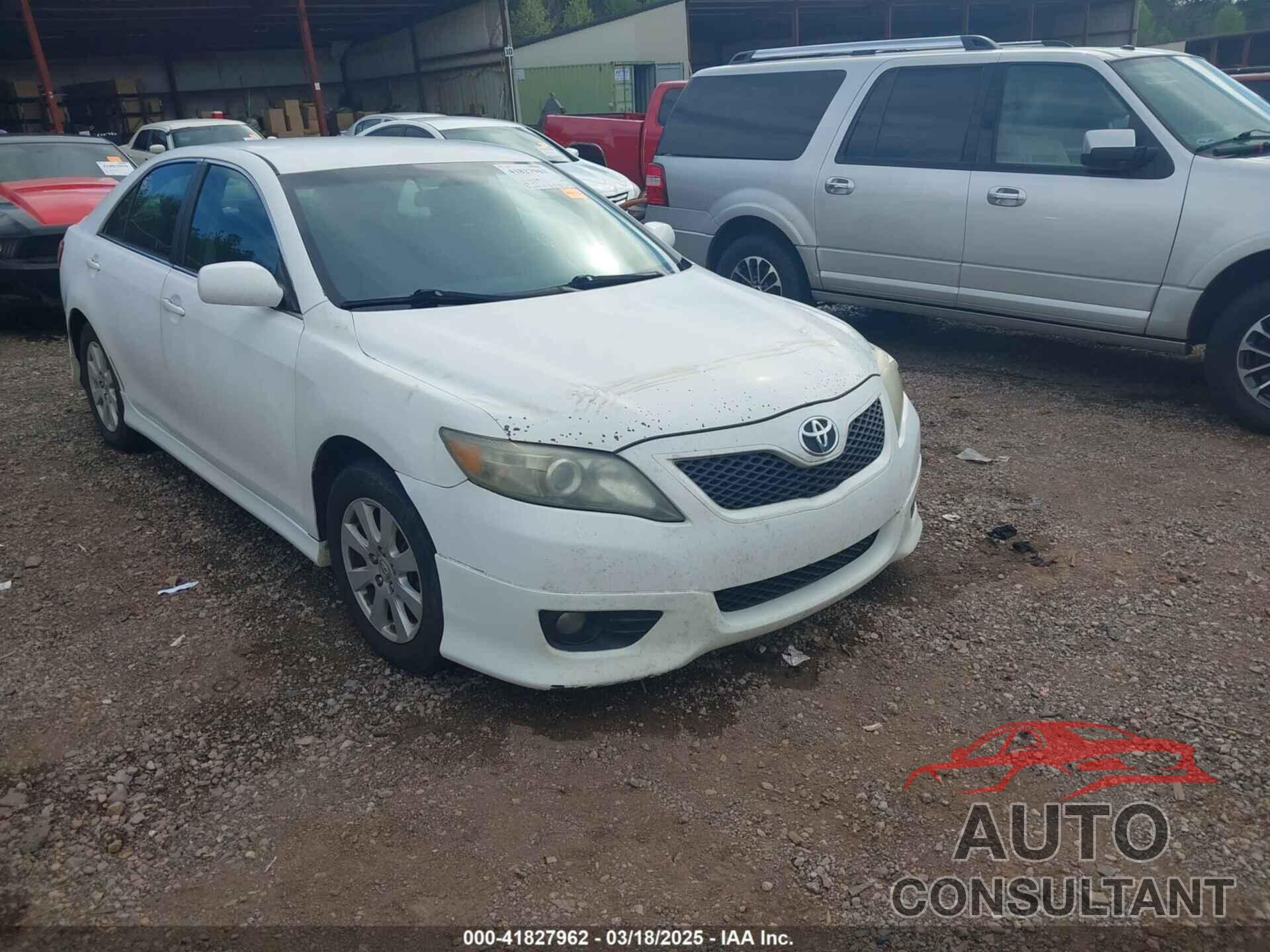 TOYOTA CAMRY 2010 - 4T1BF3EKXAU507738