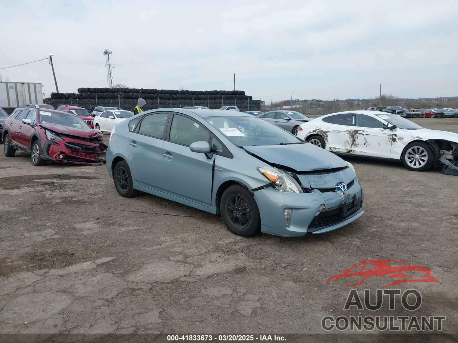 TOYOTA PRIUS 2014 - JTDKN3DU7E1752501