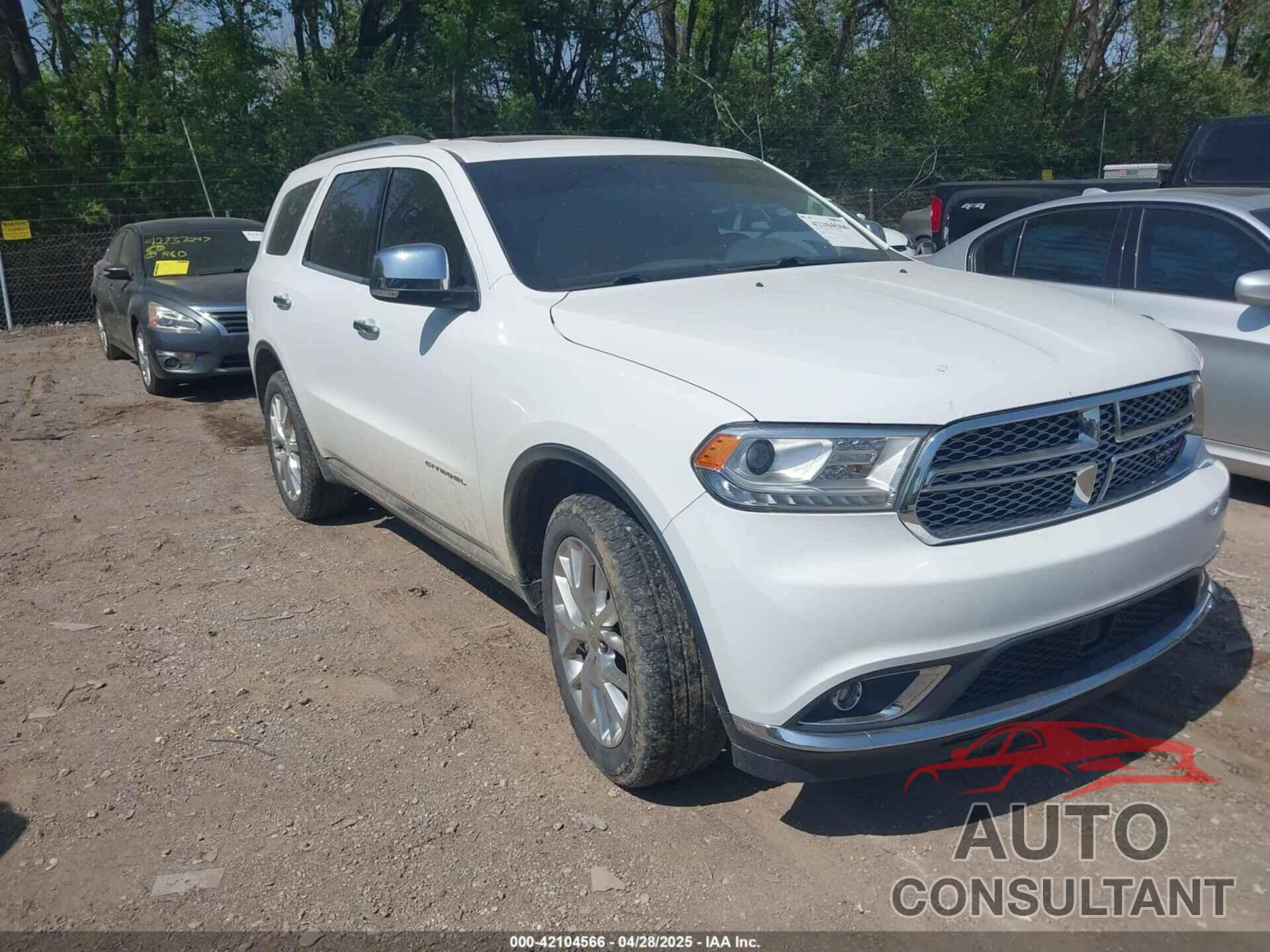 DODGE DURANGO 2015 - 1C4RDJEG2FC723492