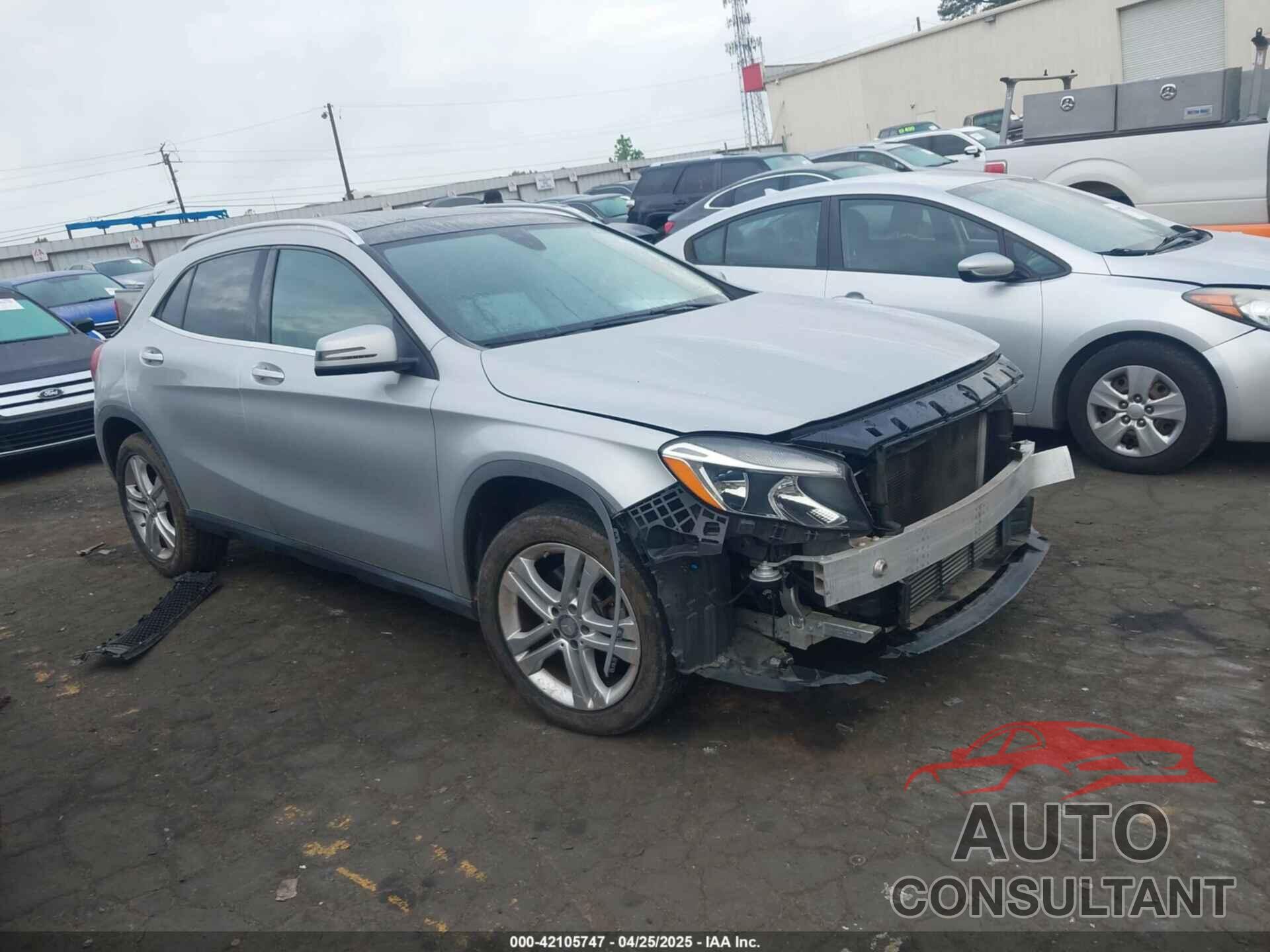 MERCEDES-BENZ GLA 250 2017 - WDCTG4EB5HJ283313