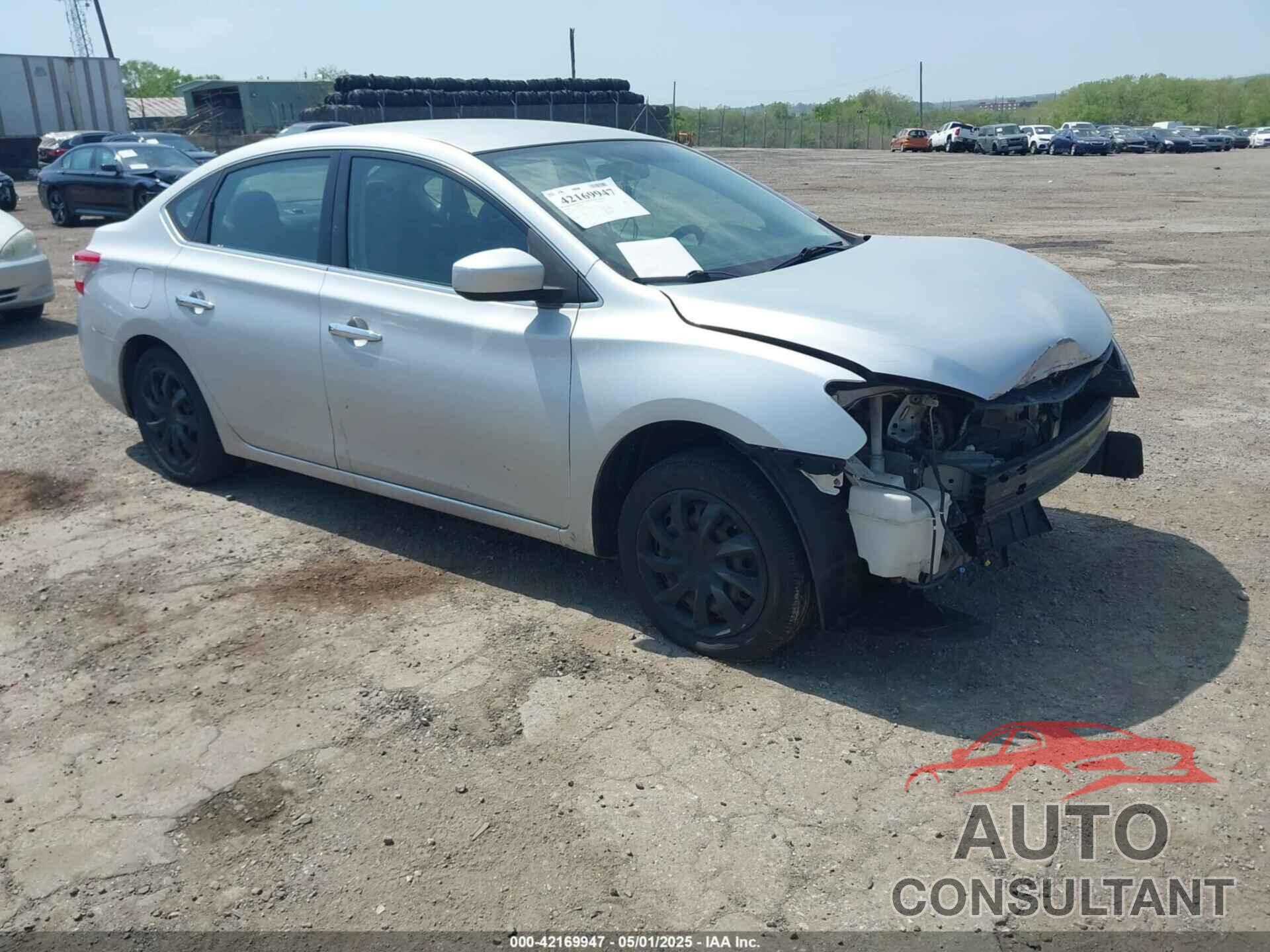 NISSAN SENTRA 2014 - 3N1AB7AP6EL670670