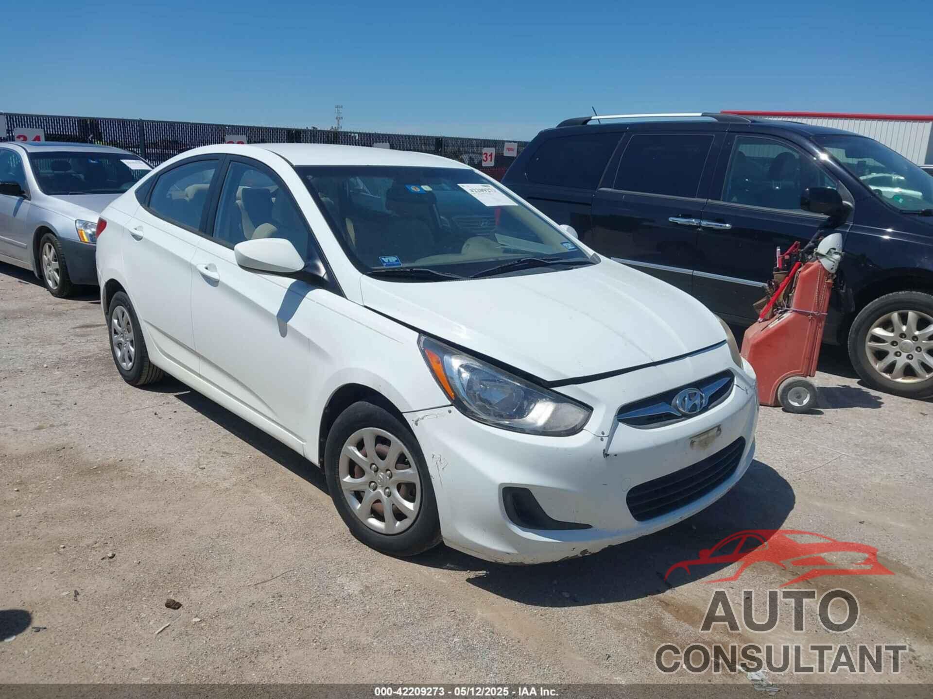 HYUNDAI ACCENT 2014 - KMHCT4AE6EU618957