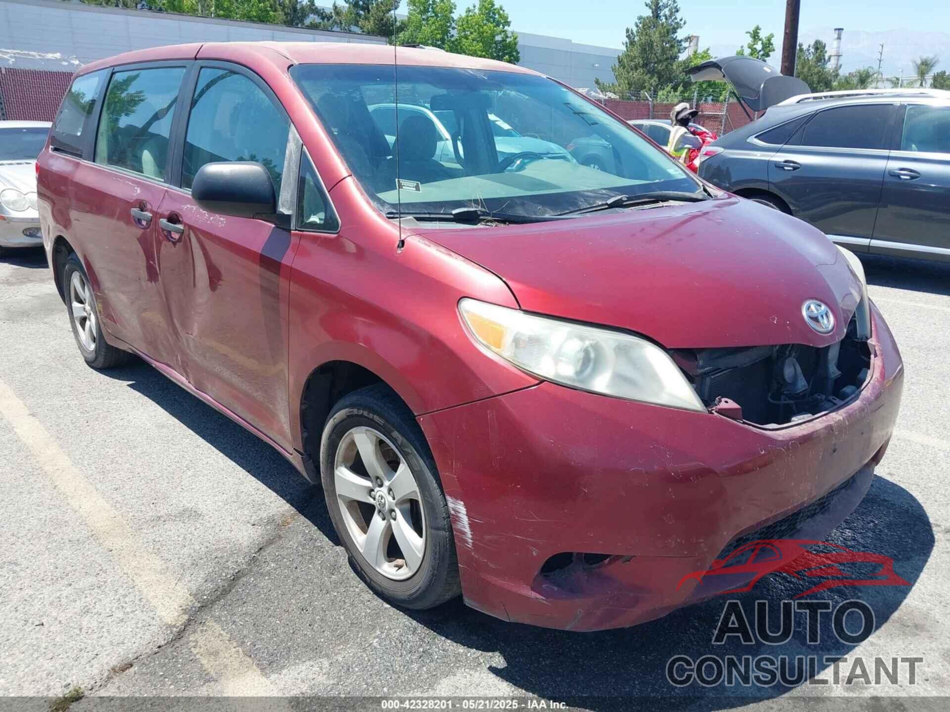 TOYOTA SIENNA 2011 - 5TDKA3DC4BS003009